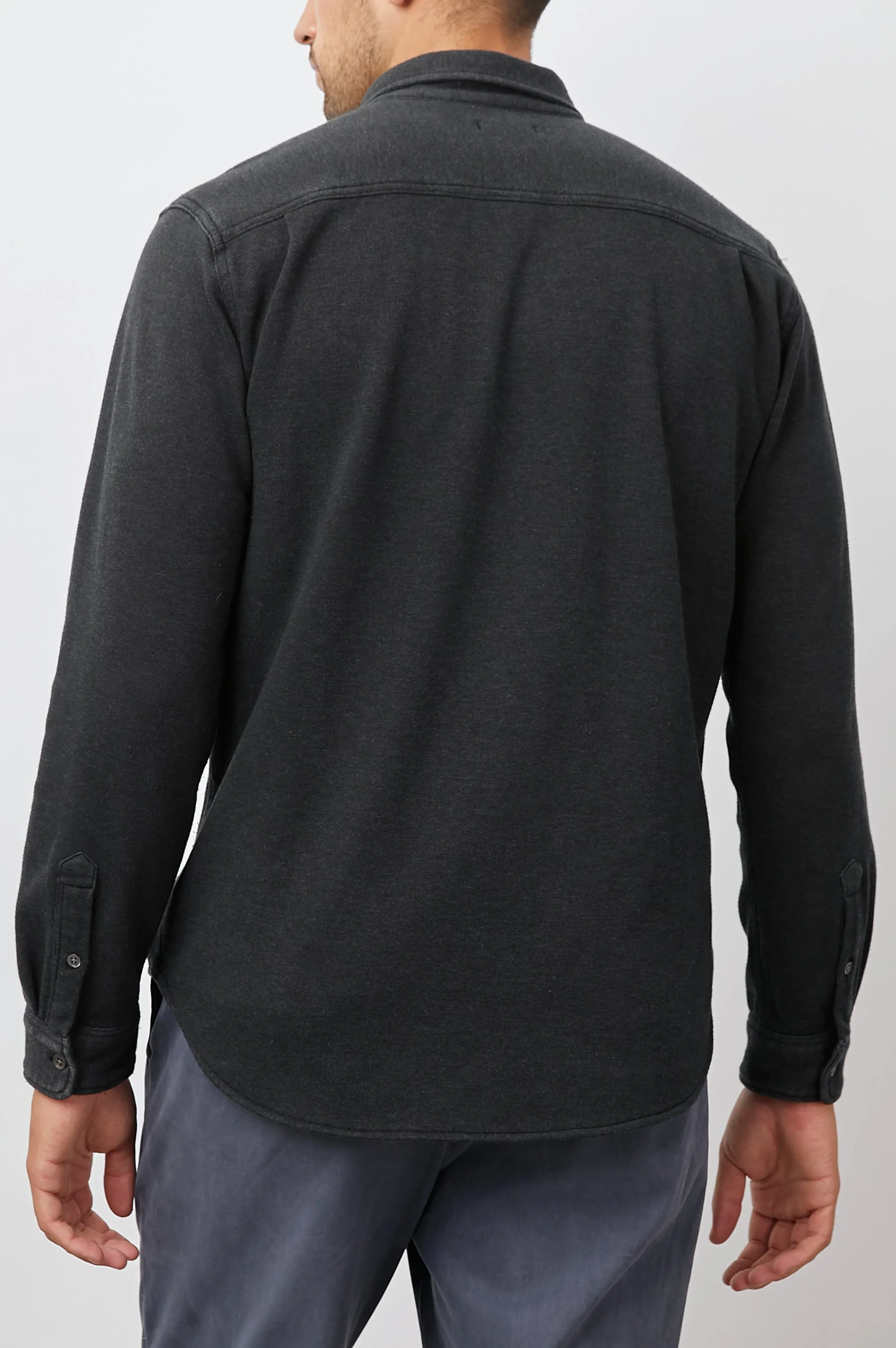 BERKELEY SHIRT - WASHED BLACK sold by Rails product image thumbnail 5