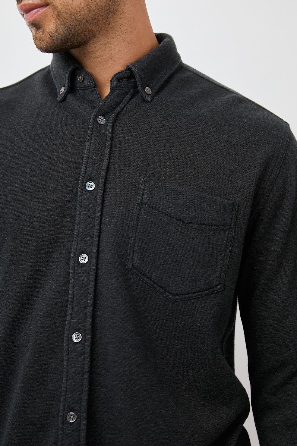 BERKELEY SHIRT - WASHED BLACK sold by Rails product image thumbnail 2