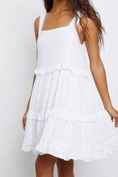 SANDY DRESS - WHITE sold by Rails product image thumbnail 2