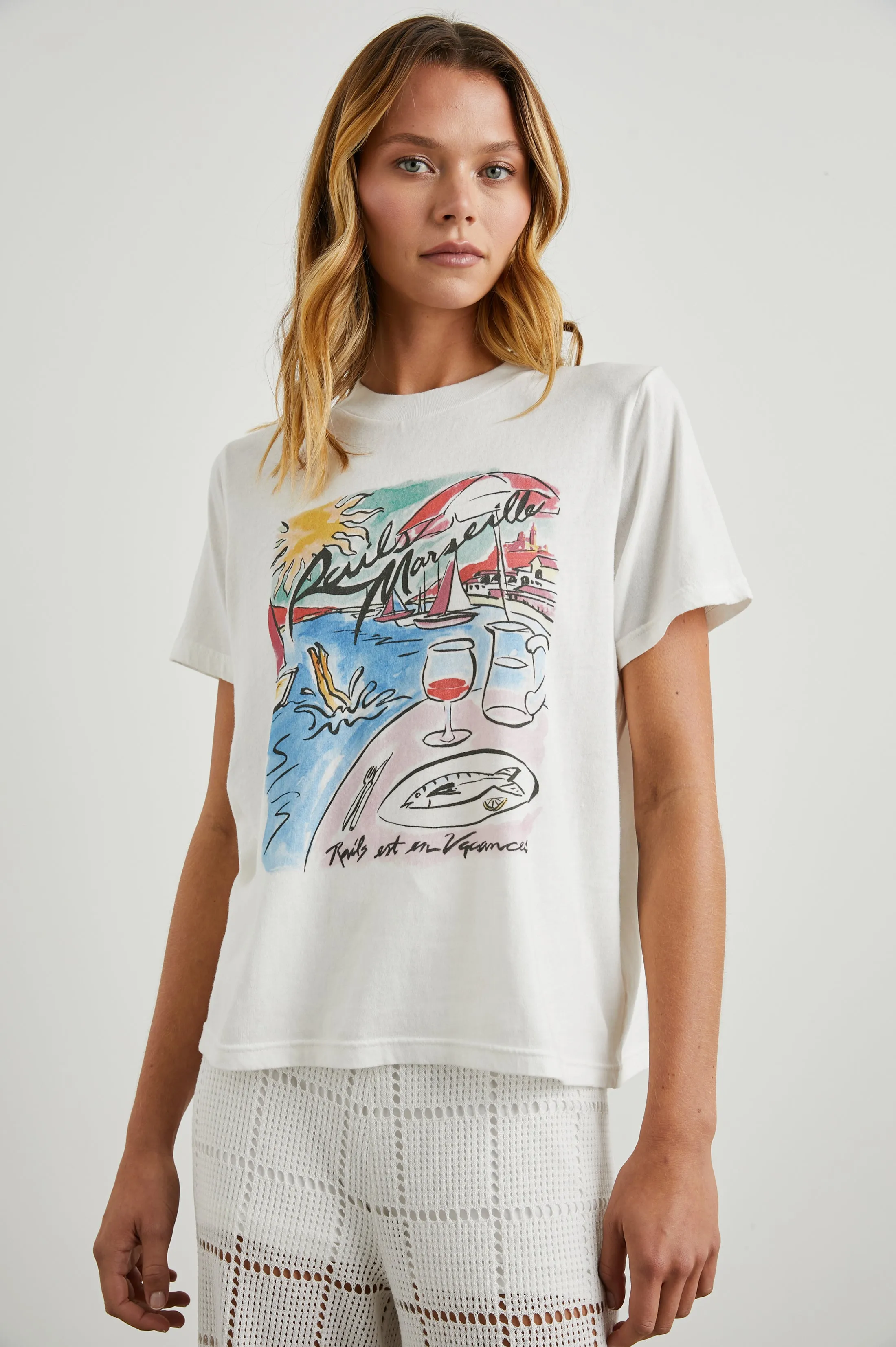 BOYFRIEND T-SHIRT - RAILS MARSEILLE sold by Rails