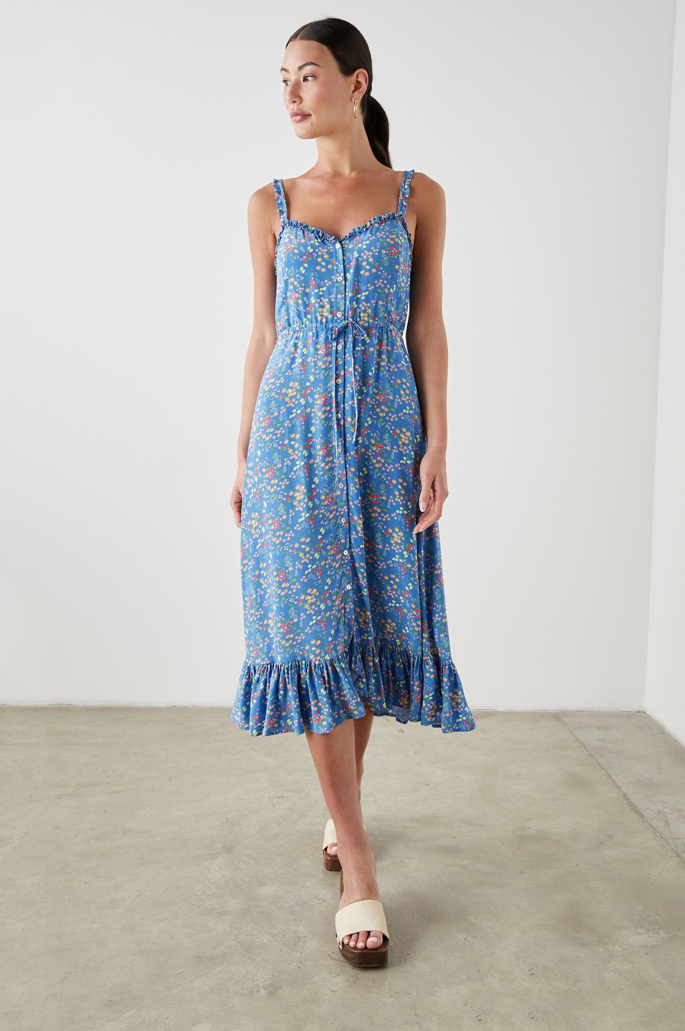 ADALYN DRESS - BLUE CITRUS GROVE sold by Rails product image thumbnail 3
