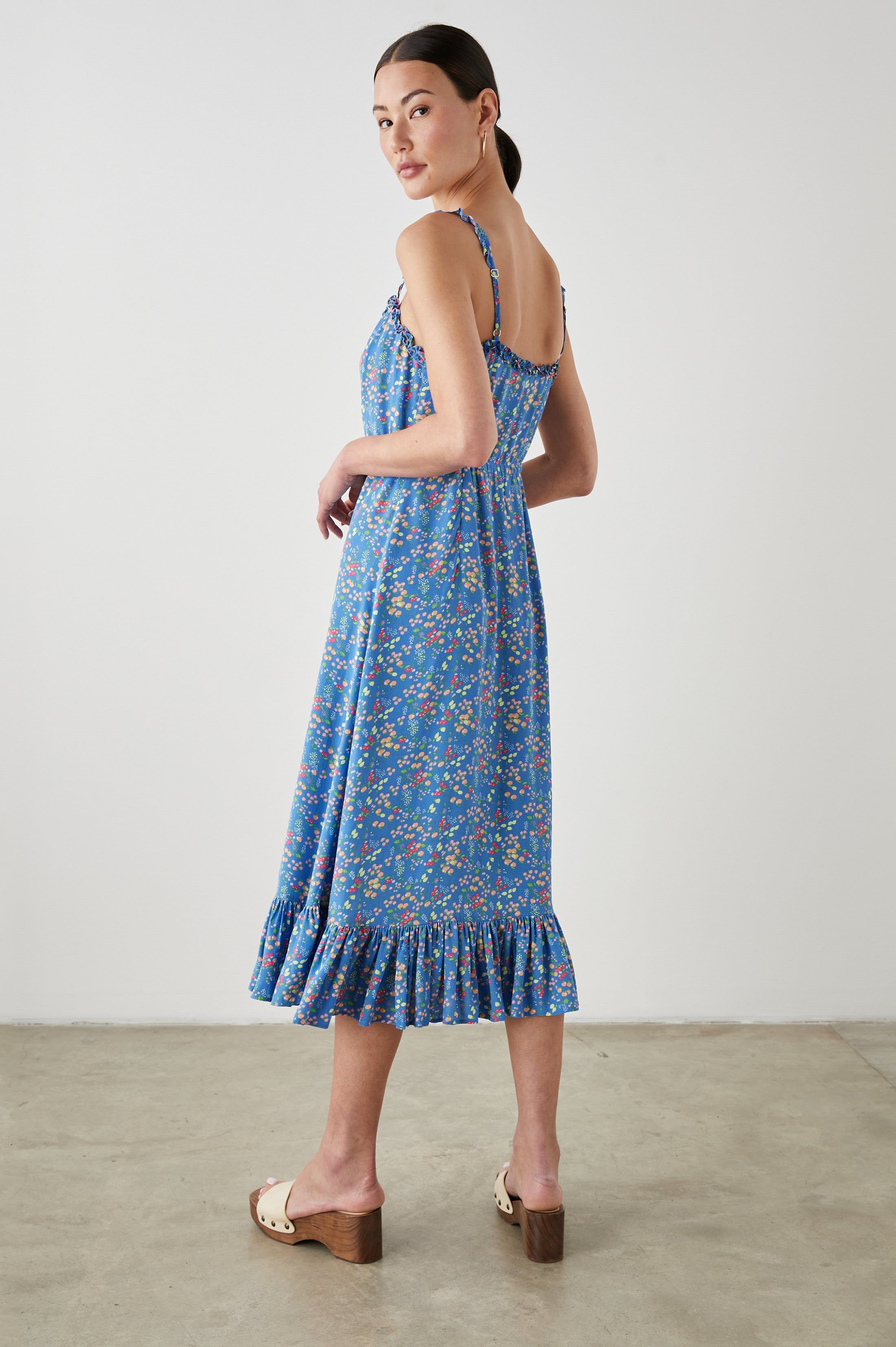 ADALYN DRESS - BLUE CITRUS GROVE sold by Rails product image thumbnail 4