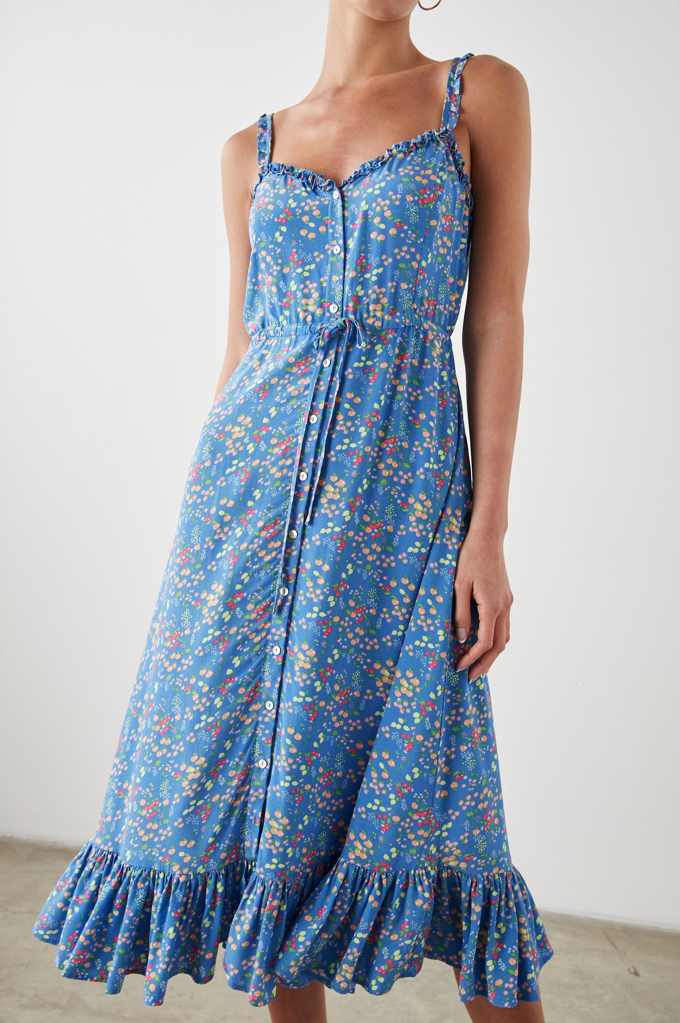 ADALYN DRESS - BLUE CITRUS GROVE sold by Rails product image thumbnail 2