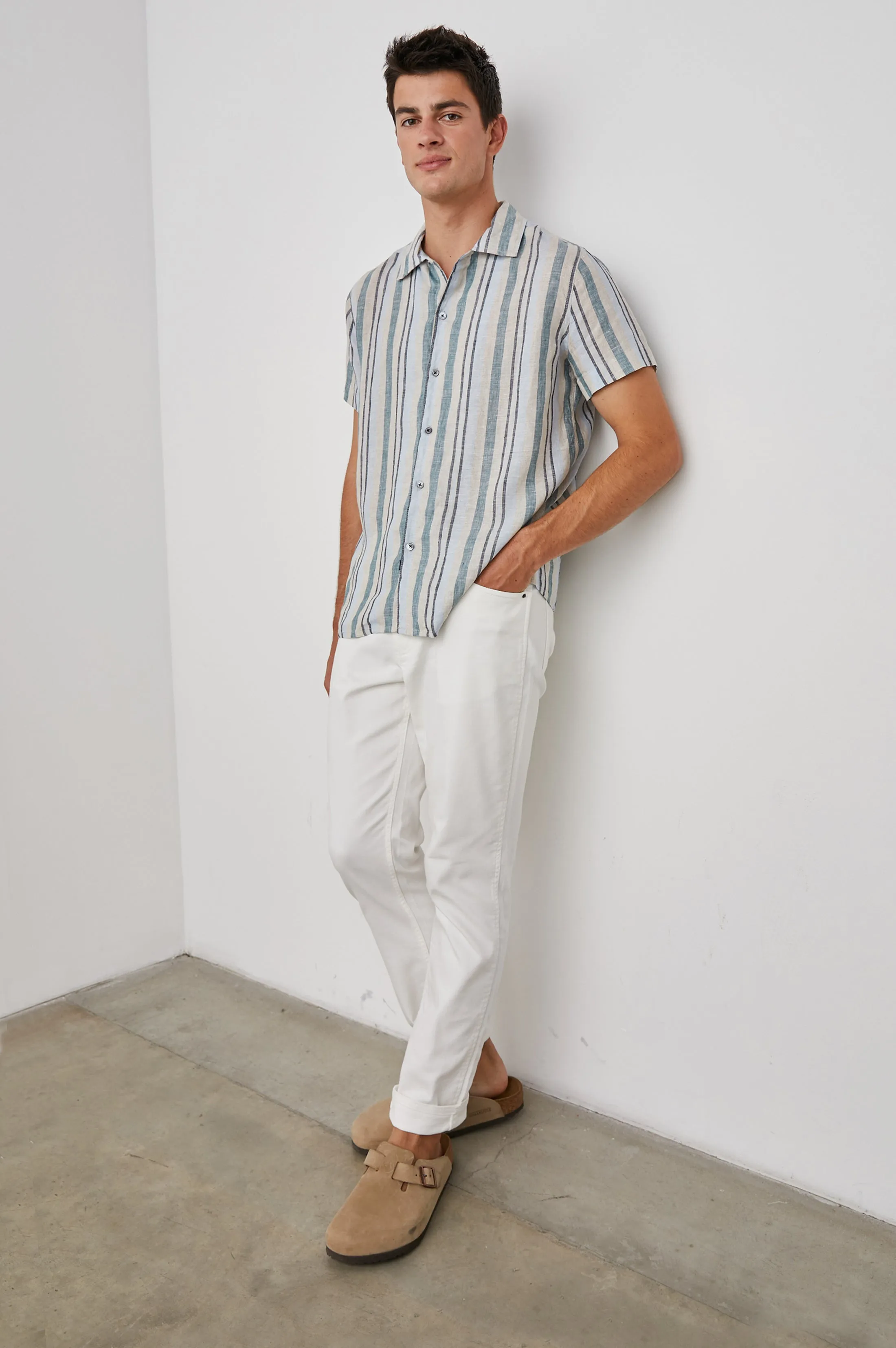 AMALFI SHIRT - CATALAN STRIPE sold by Rails product image thumbnail 3
