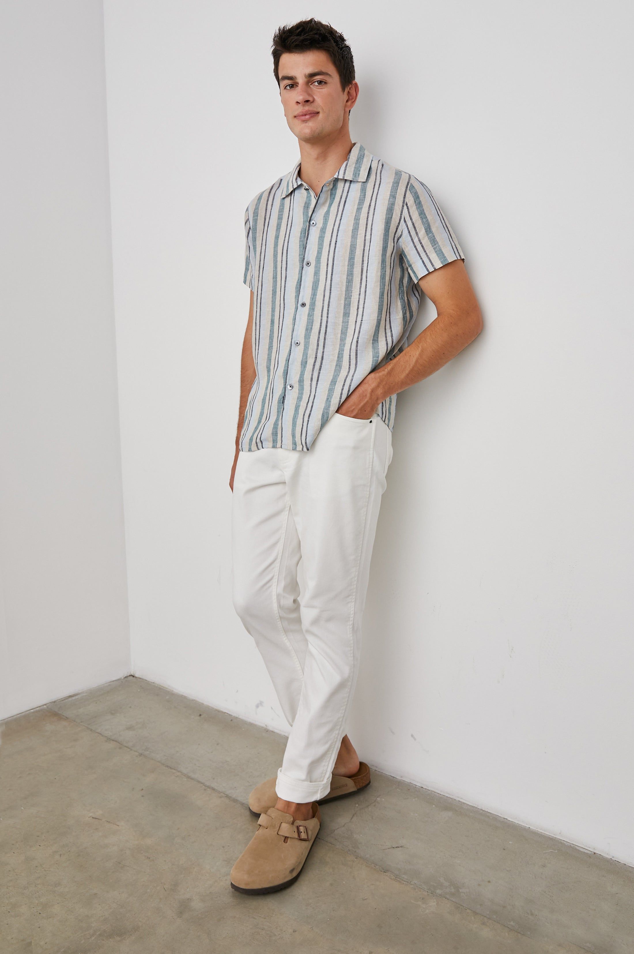 AMALFI SHIRT - CATALAN STRIPE sold by Rails product image thumbnail 3