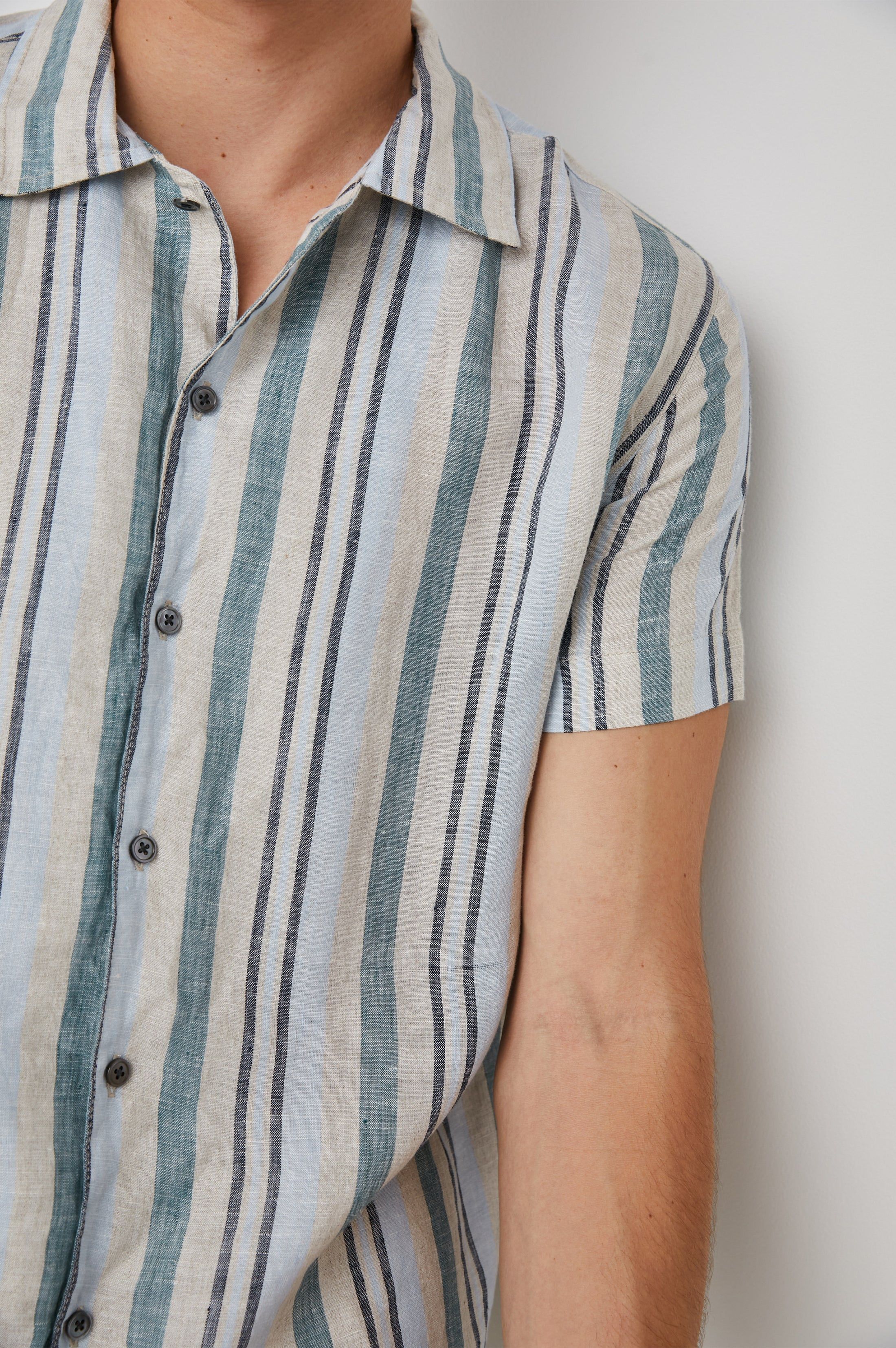 AMALFI SHIRT - CATALAN STRIPE sold by Rails product image thumbnail 2