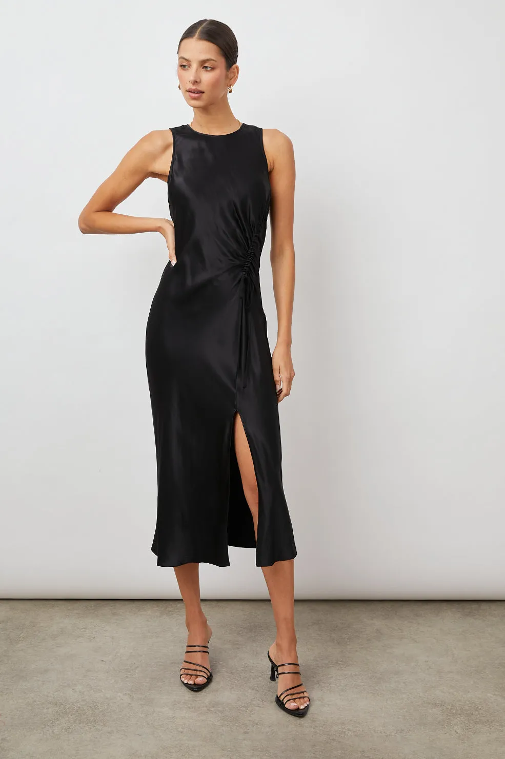 GABRIELLA DRESS - BLACK sold by Rails