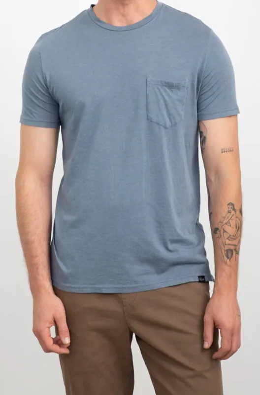 JOHNNY T-SHIRT - STEEL sold by Rails