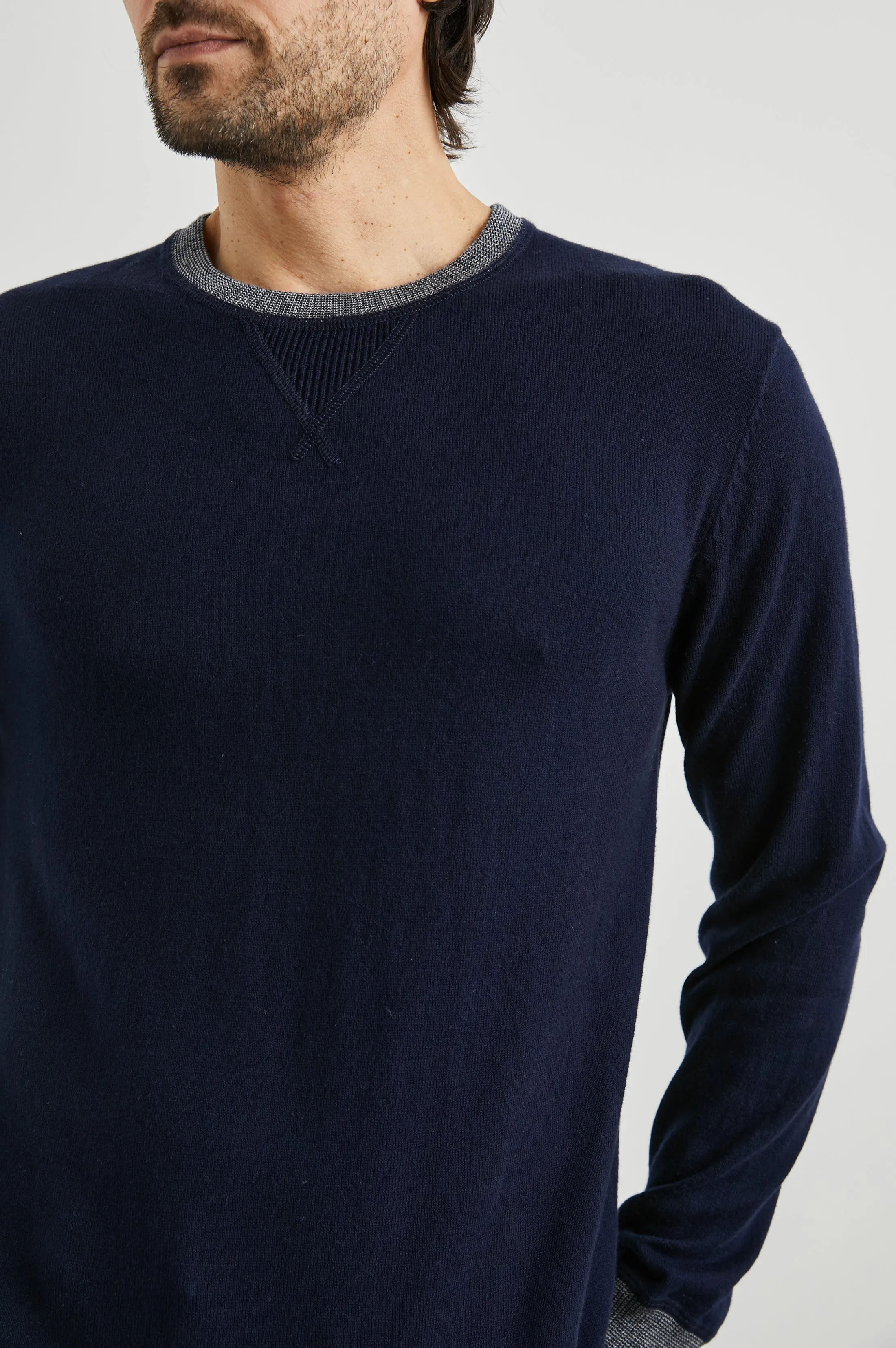 BURNS SWEATER - PERFECT NAVY sold by Rails product image thumbnail 2