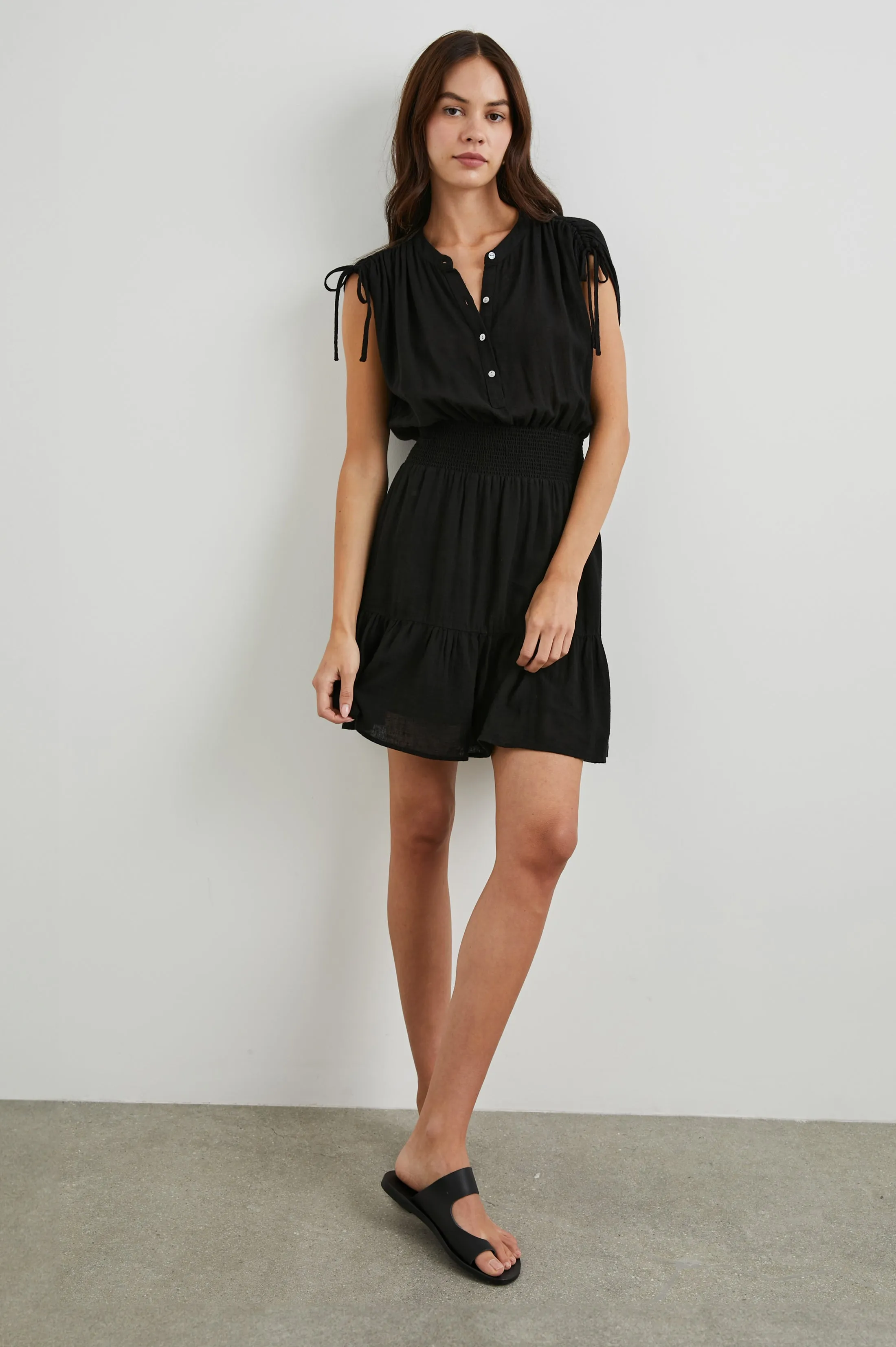 SAMINA DRESS - Black sold by Rails product image thumbnail 3