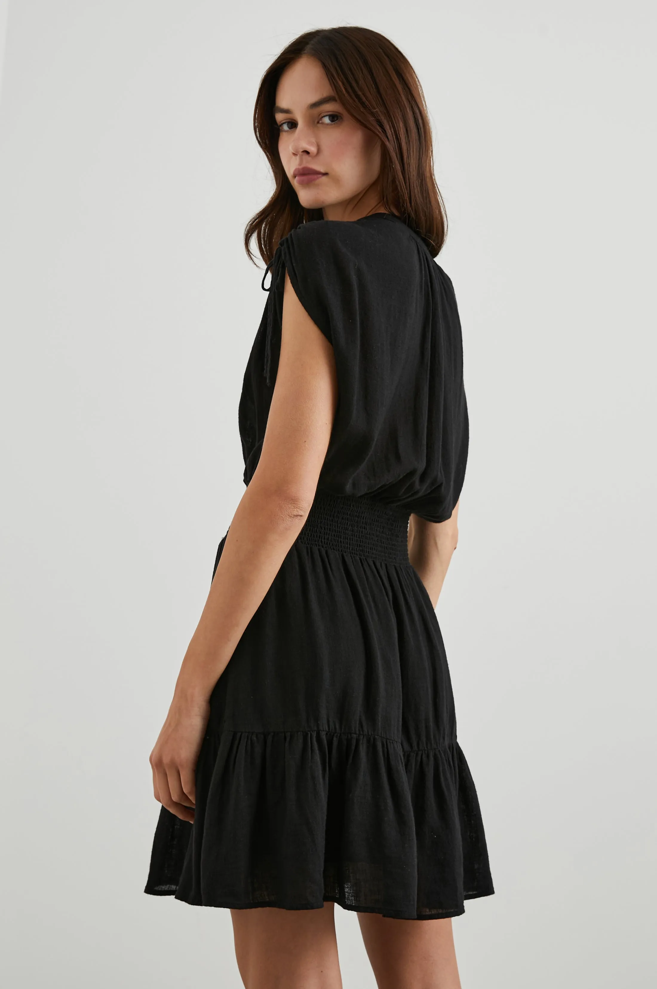 SAMINA DRESS - Black sold by Rails product image thumbnail 5
