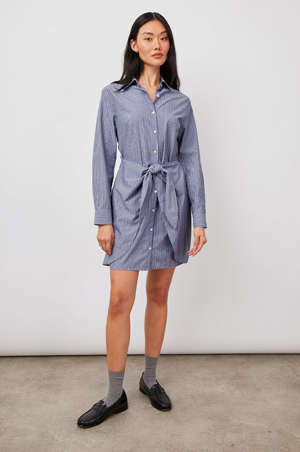 NADIA DRESS - BRENTWOOD STRIPE sold by Rails product image thumbnail 3