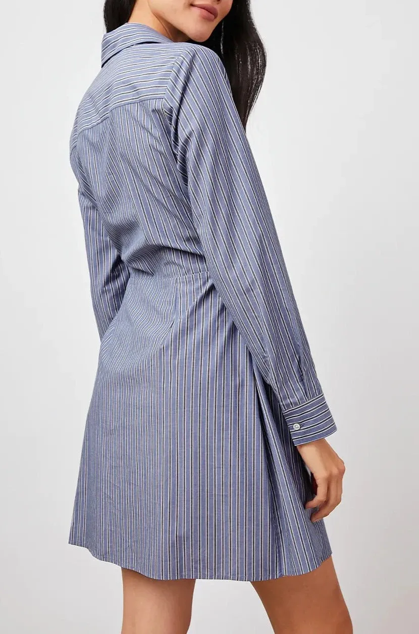 NADIA DRESS - BRENTWOOD STRIPE sold by Rails product image thumbnail 4