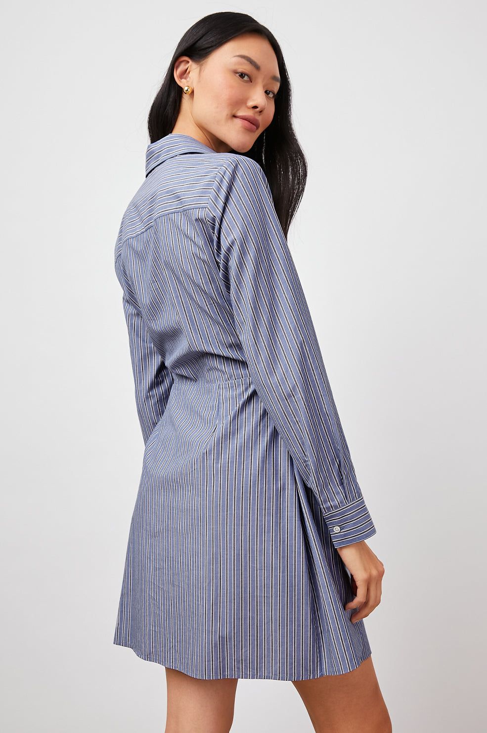 NADIA DRESS - BRENTWOOD STRIPE sold by Rails product image thumbnail 5