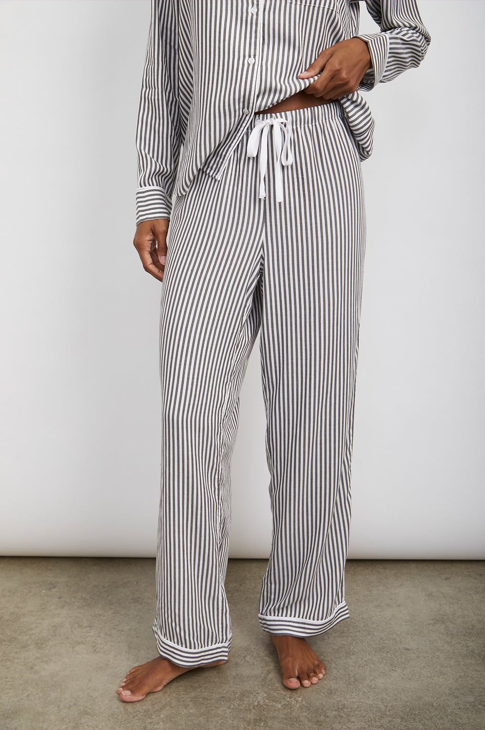 CLARA PAJAMA SET - MUNICH STRIPE sold by Rails product image thumbnail 2