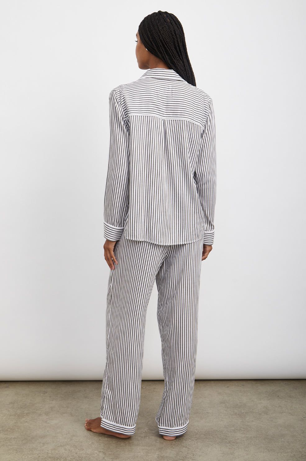 CLARA PAJAMA SET - MUNICH STRIPE sold by Rails product image thumbnail 3