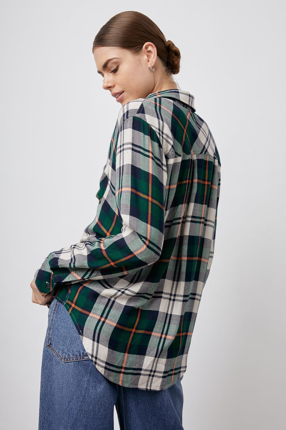 HUNTER SHIRT - FOREST NAVY STONE sold by Rails product image thumbnail 4