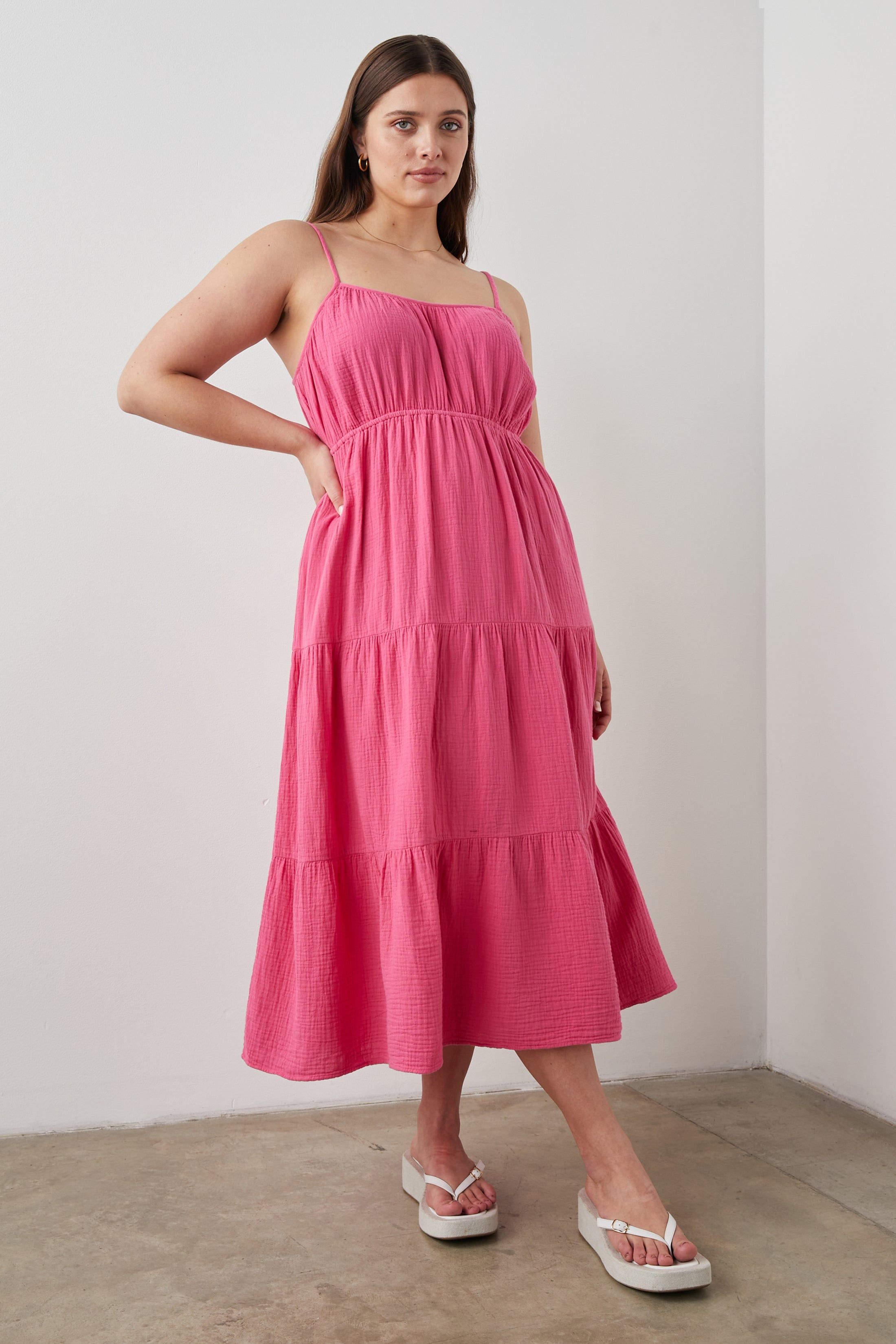 BLAKELY DRESS - HIBISCUS sold by Rails product image thumbnail 6