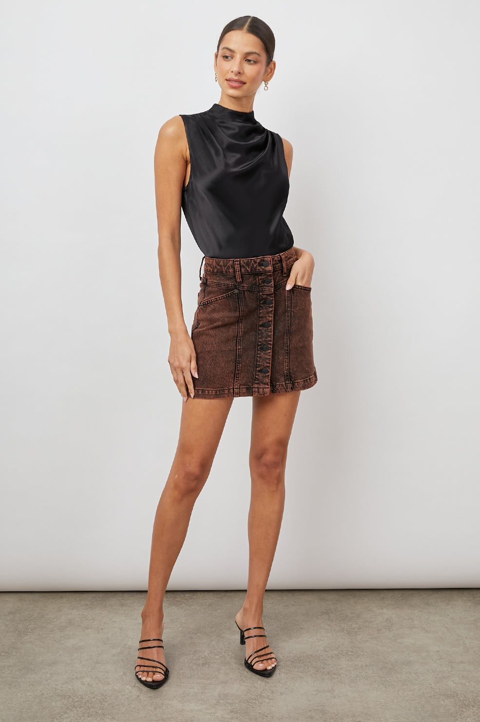 KALEEN TOP - BLACK sold by Rails product image thumbnail 5