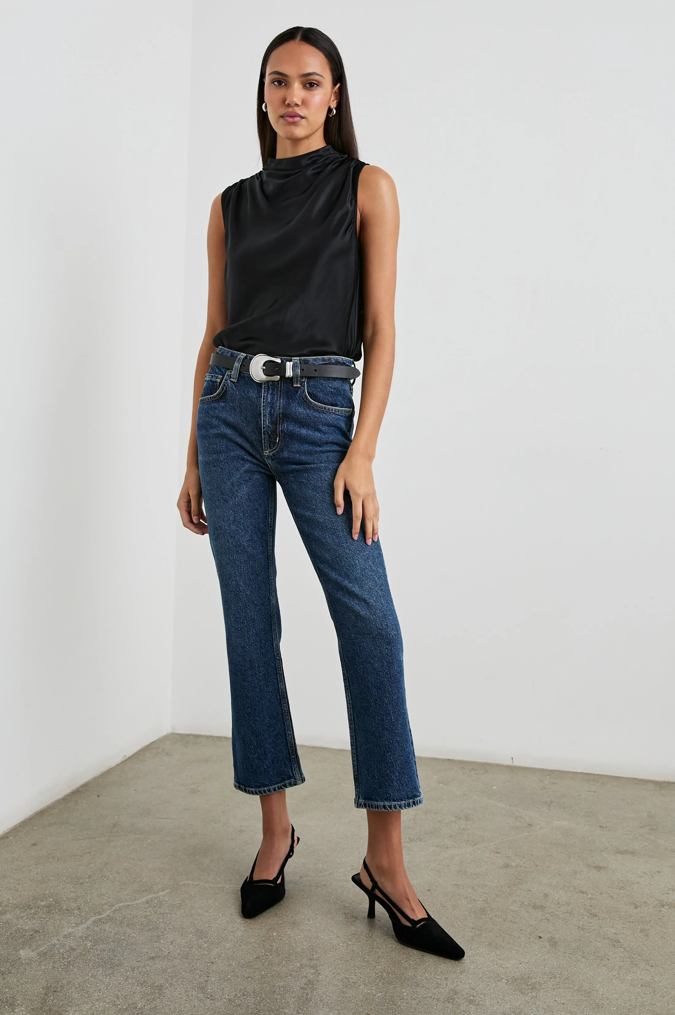 KALEEN TOP - BLACK sold by Rails product image thumbnail 3