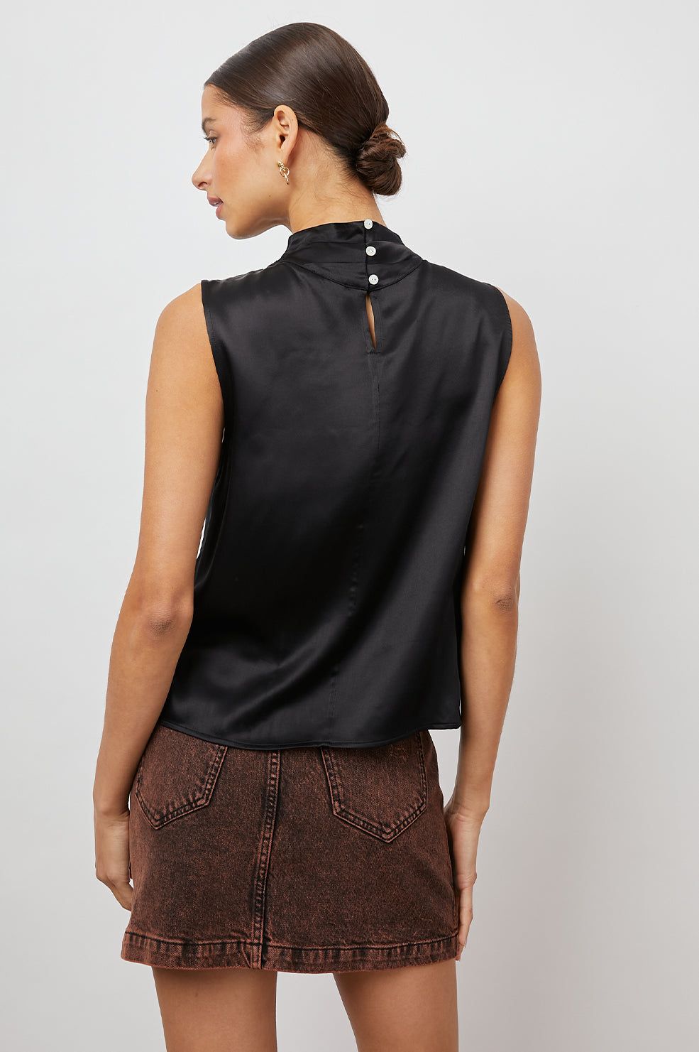 KALEEN TOP - BLACK sold by Rails product image thumbnail 4