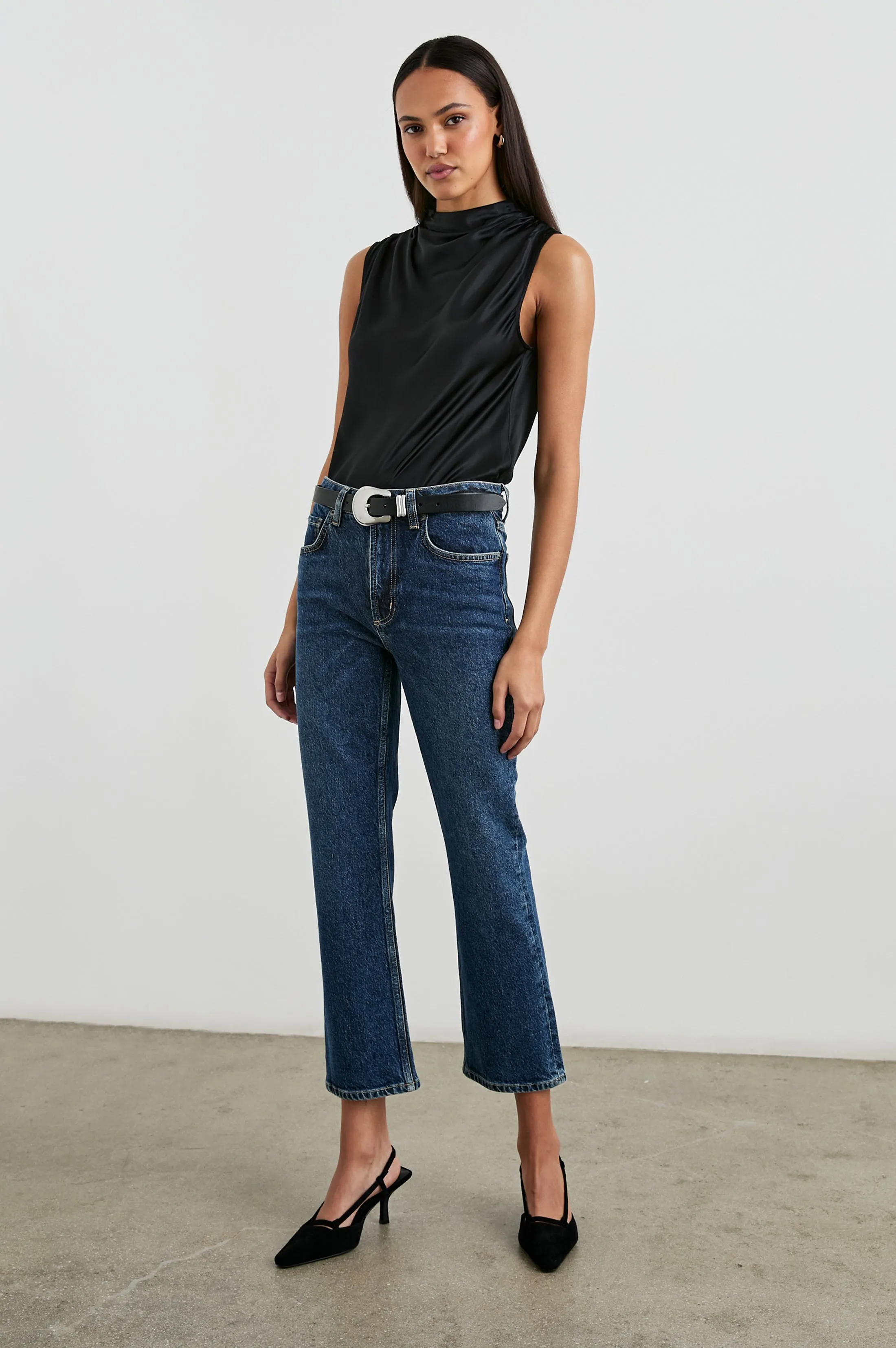 KALEEN TOP - BLACK sold by Rails product image thumbnail 4