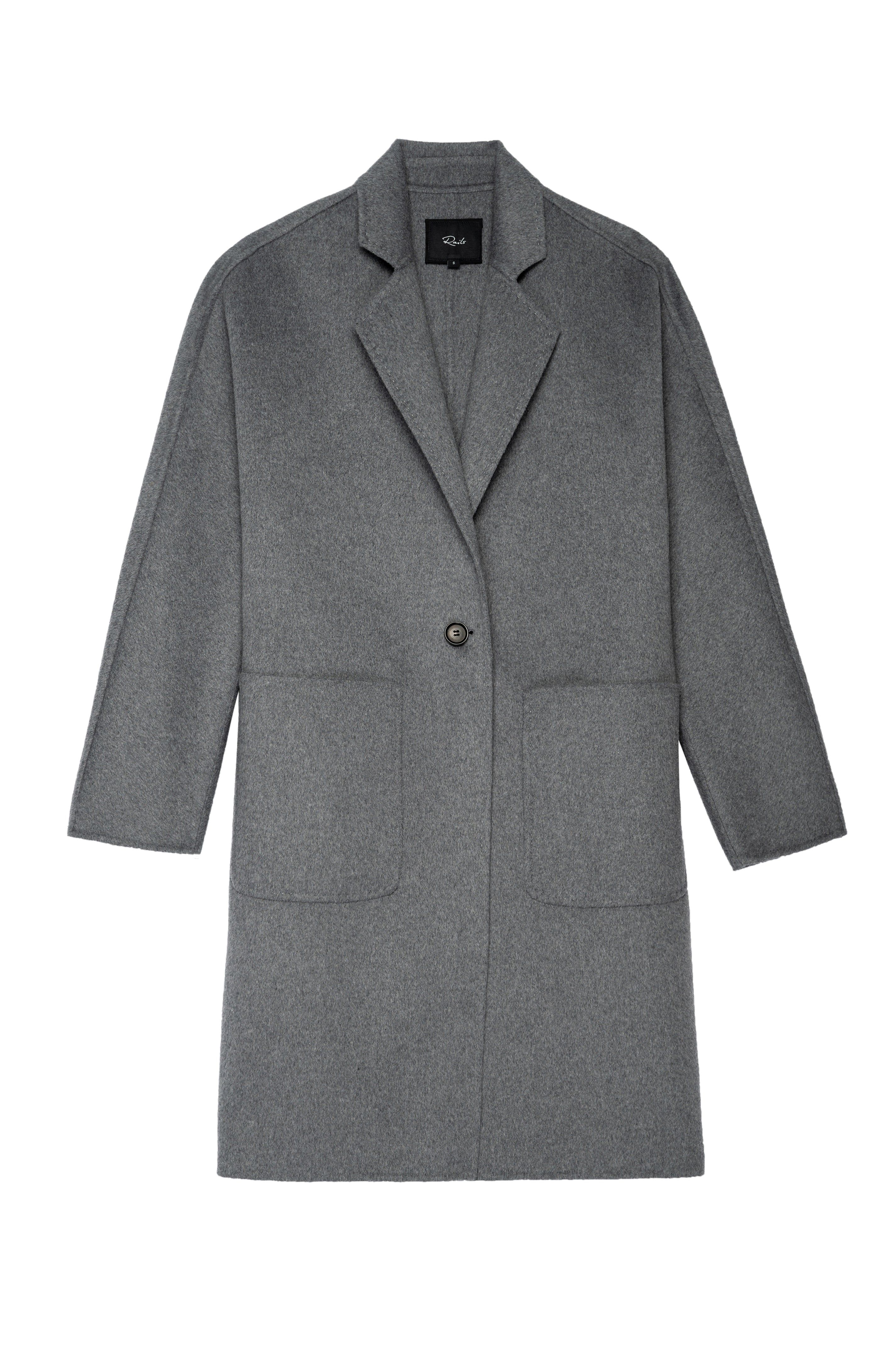 EVEREST COAT - HEATHER GREY sold by Rails product image thumbnail 6