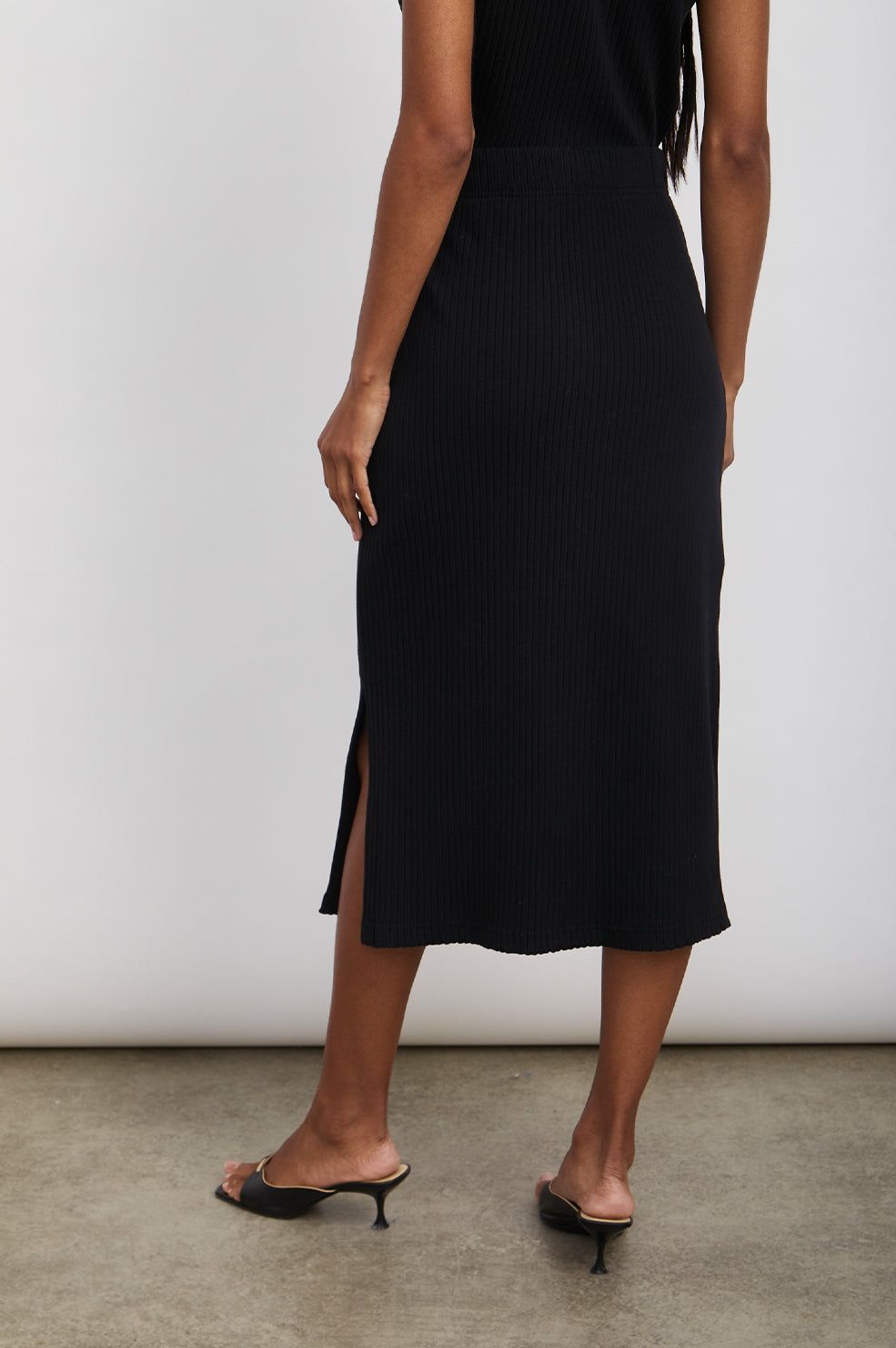 ANGIE SKIRT - TRUE BLACK sold by Rails product image thumbnail 4