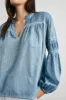 MARLI TOP - FADED BLUE sold by Rails