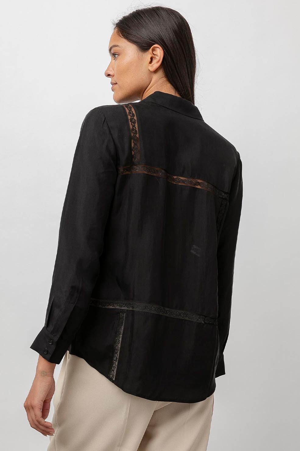 MONA SHIRT - BLACK sold by Rails product image thumbnail 4