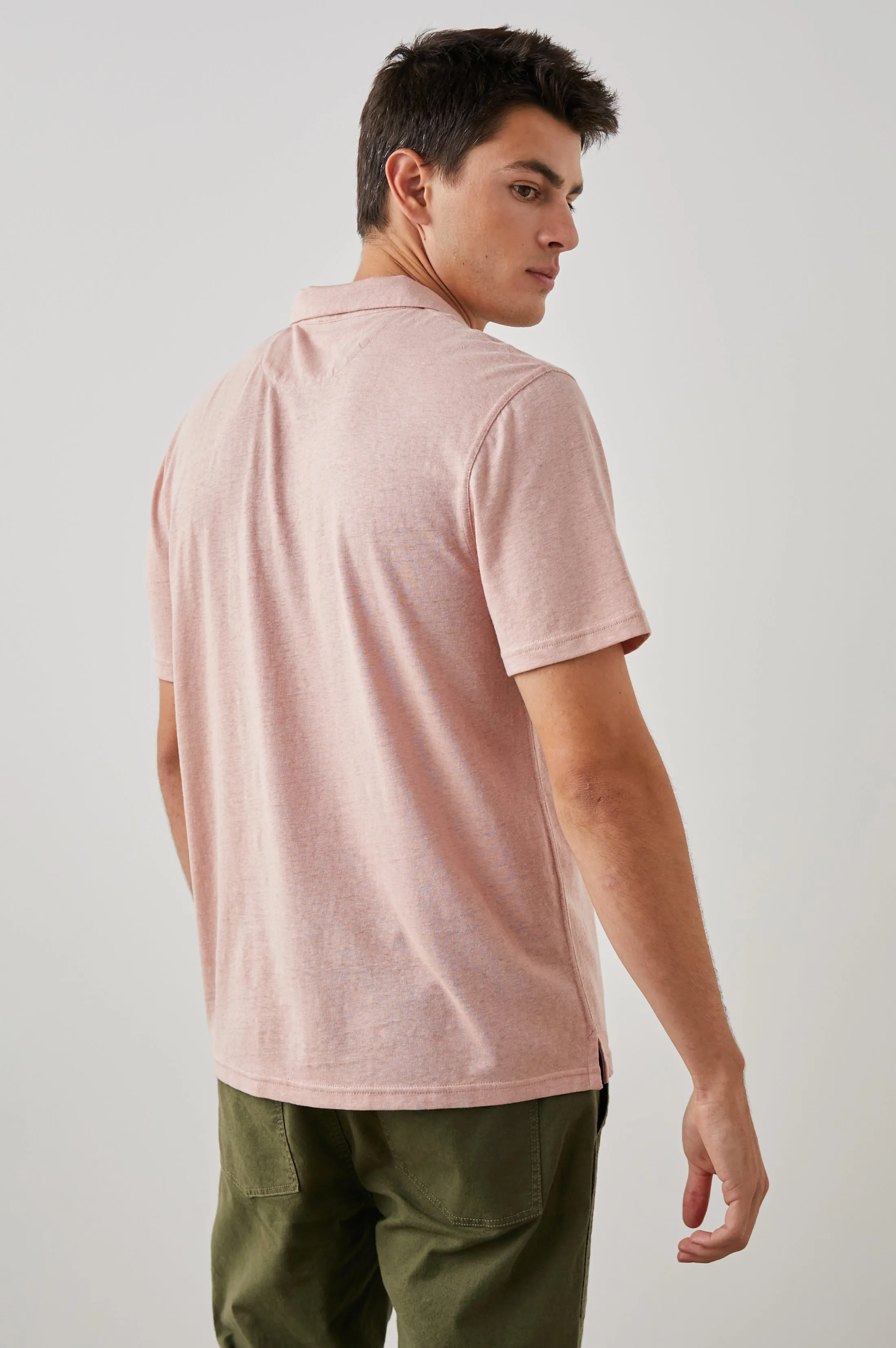 LEVANT POLO SHIRT - FLAMINGO sold by Rails product image thumbnail 5