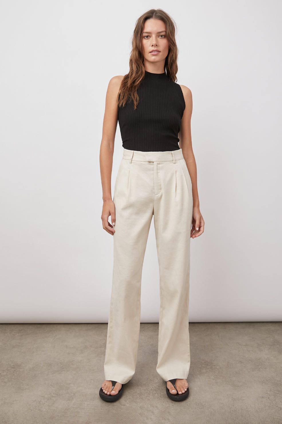 ZORA TOP - BLACK sold by Rails product image thumbnail 4