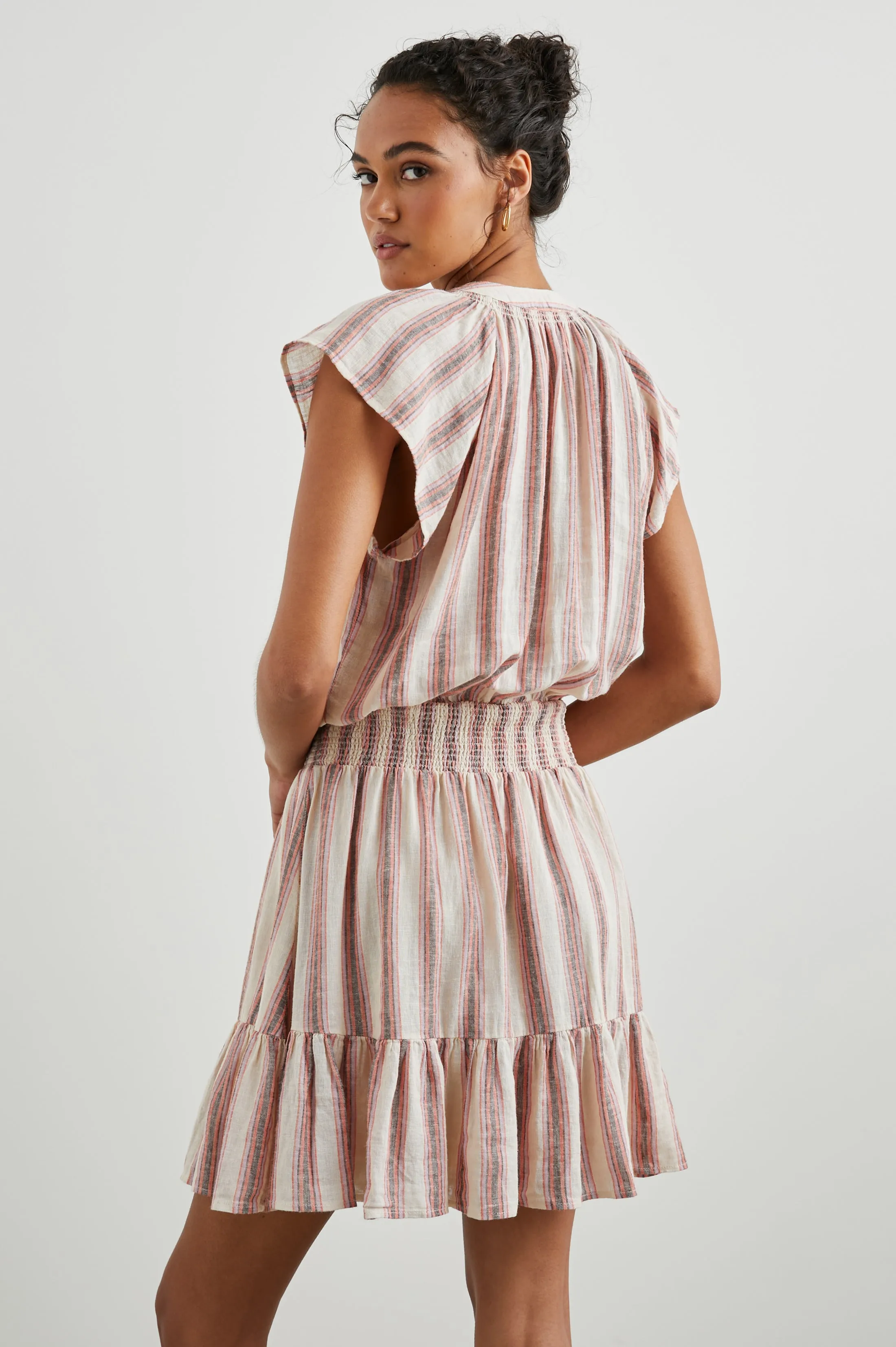 AUGUSTINE DRESS - CAMINO STRIPE sold by Rails product image thumbnail 4