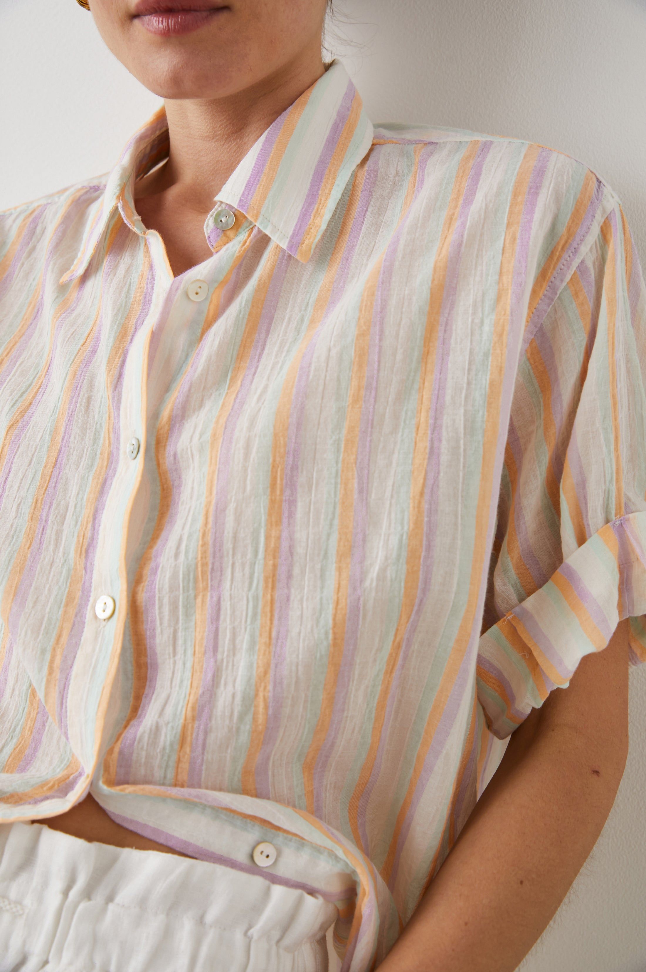 JOJO SHIRT - MALTA STRIPE sold by Rails