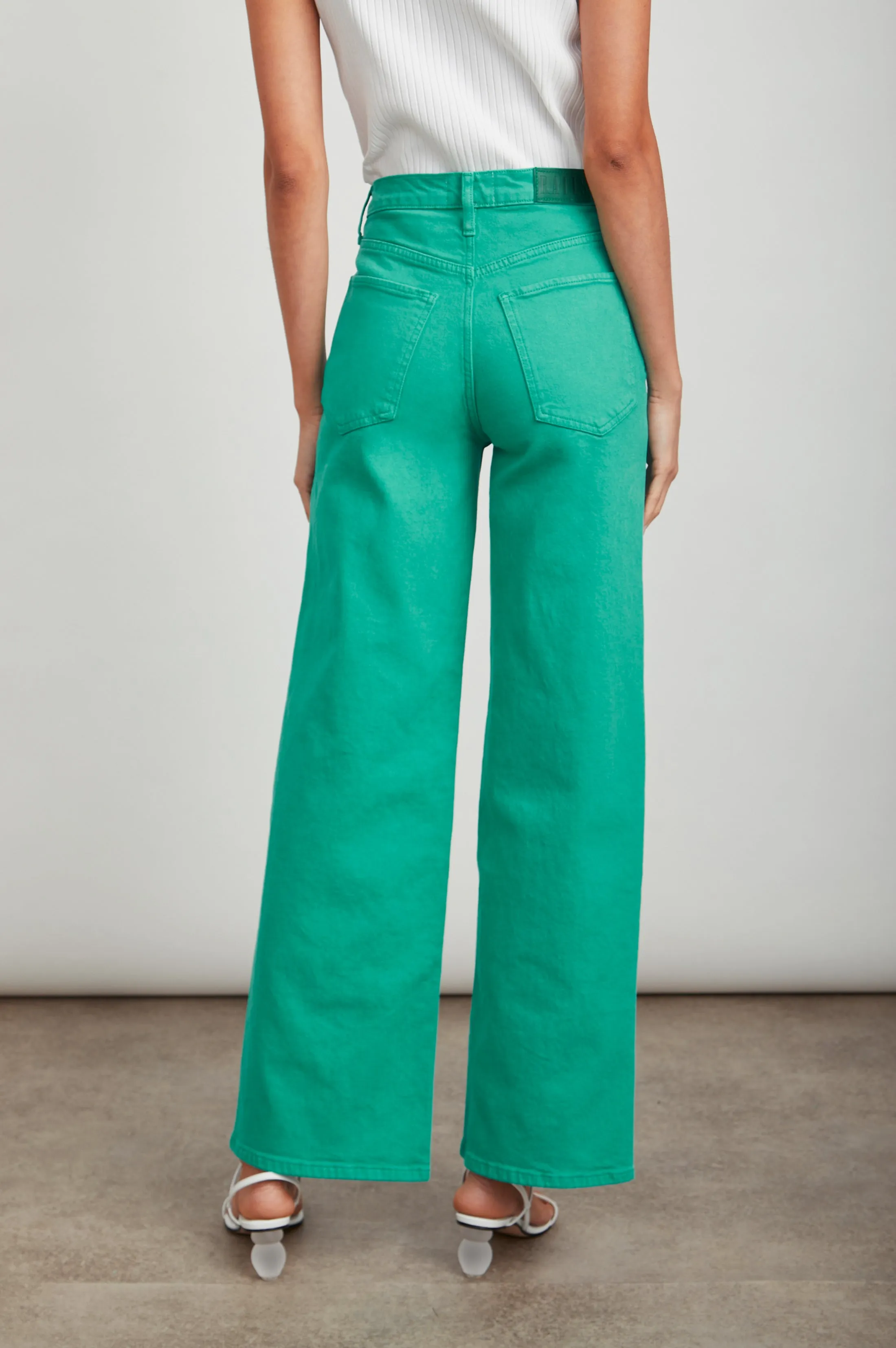 GETTY WIDE LEG - EMERALD sold by Rails product image thumbnail 3