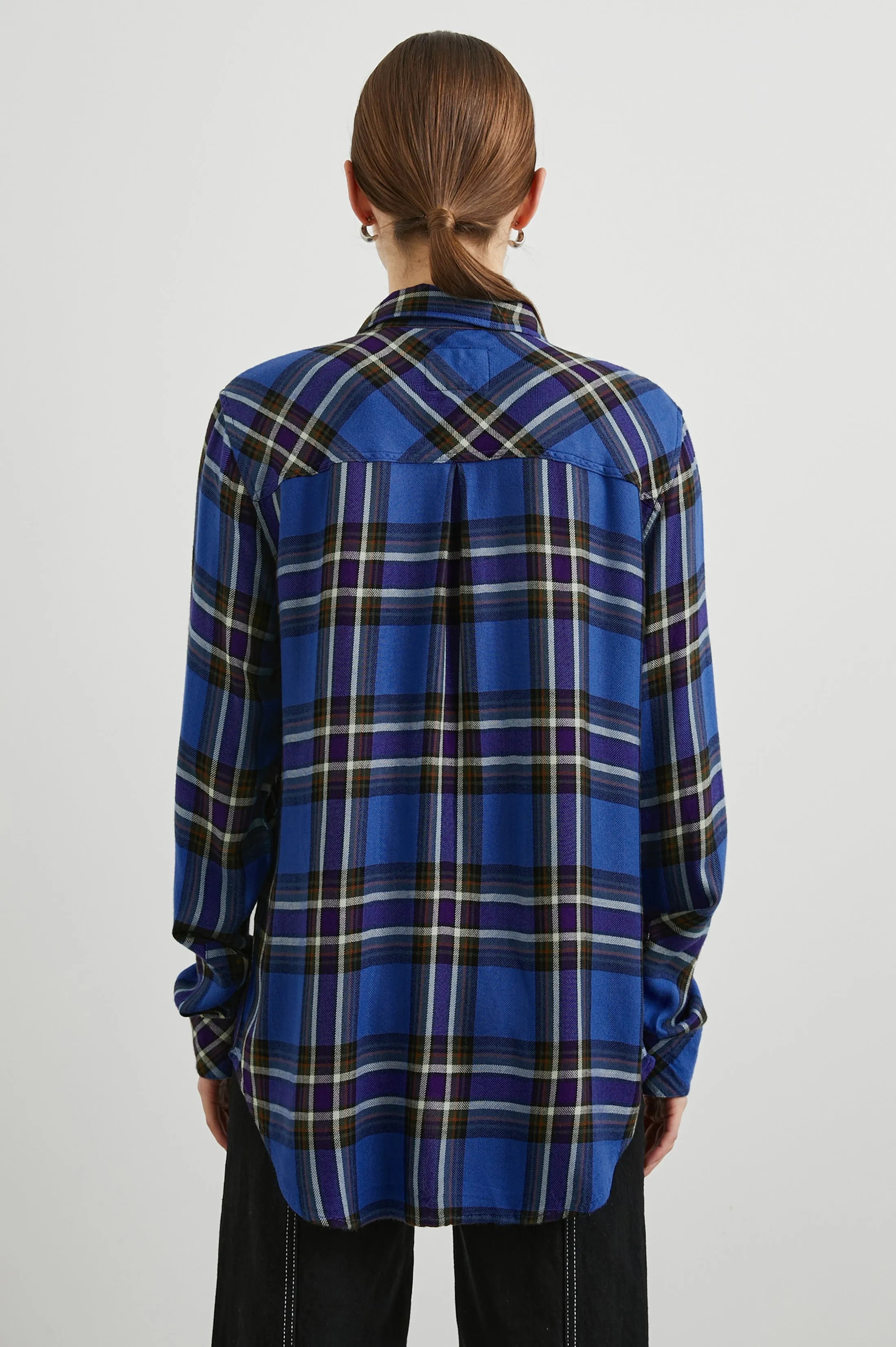 HUNTER SHIRT - SAPPHIRE INDIGO sold by Rails product image thumbnail 5