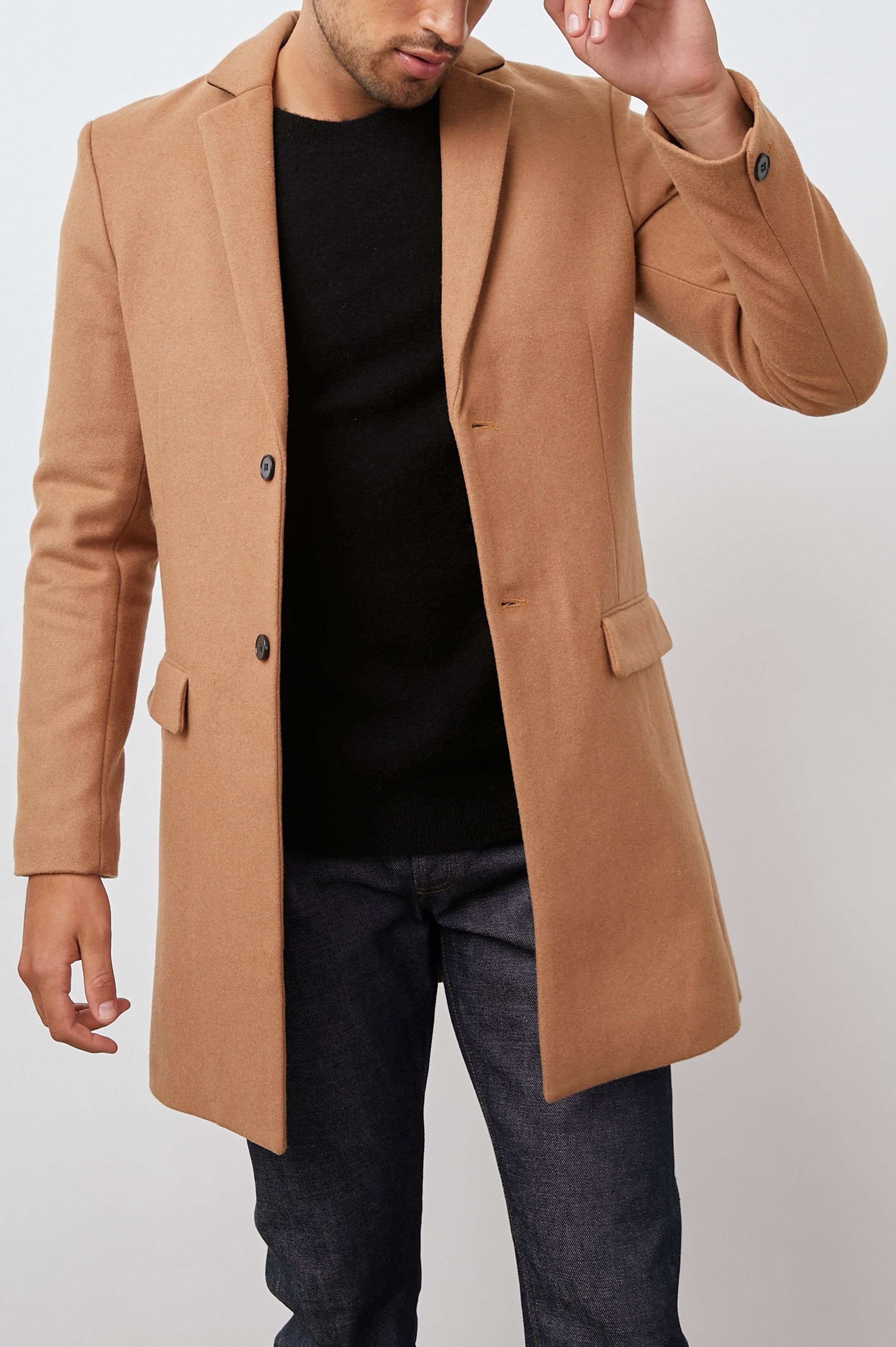 LARK COAT - CAMEL sold by Rails