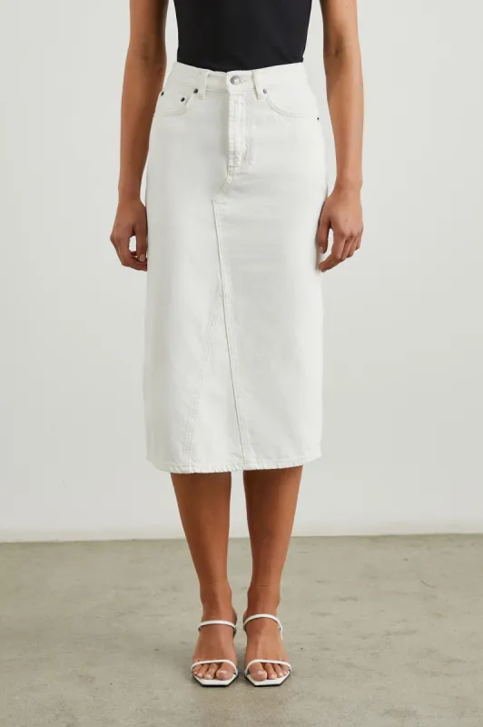 HIGHLAND SKIRT - ECRU sold by Rails