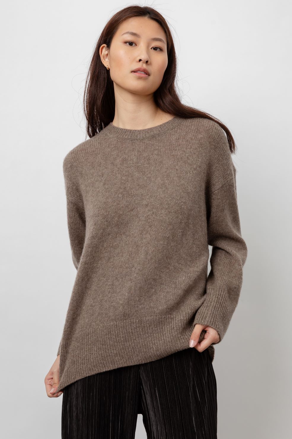 JUNO SWEATER - HAZELNUT sold by Rails