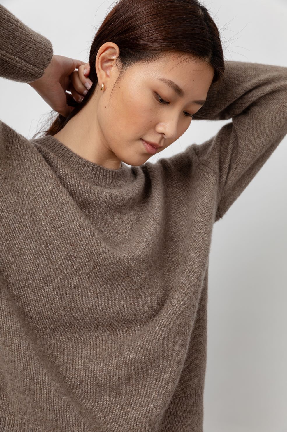 JUNO SWEATER - HAZELNUT sold by Rails product image thumbnail 2