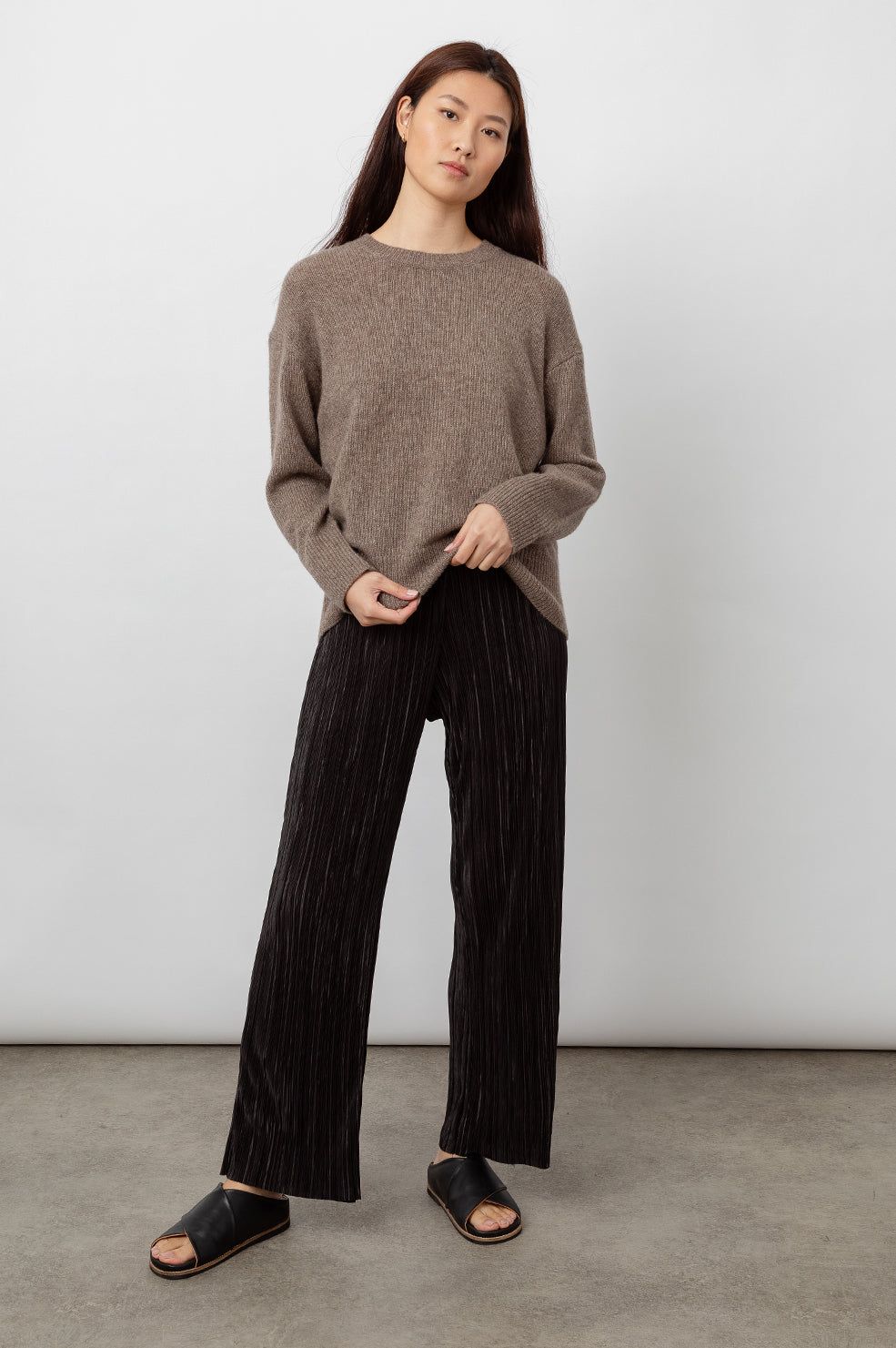 JUNO SWEATER - HAZELNUT sold by Rails product image thumbnail 3