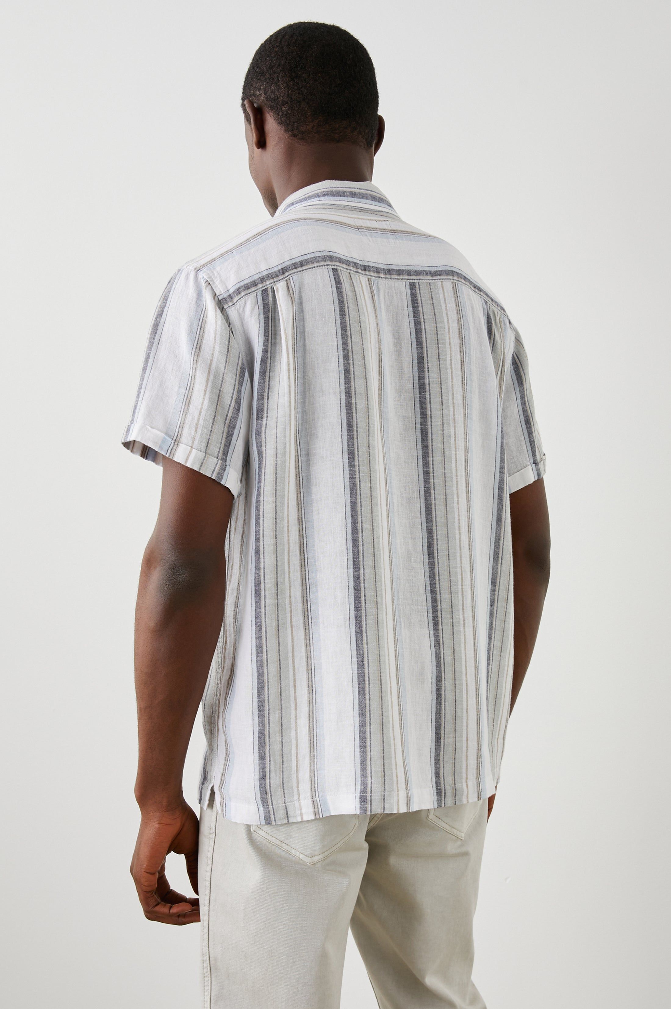 MORENO SHIRT - BRUMA STRIPE sold by Rails product image thumbnail 7