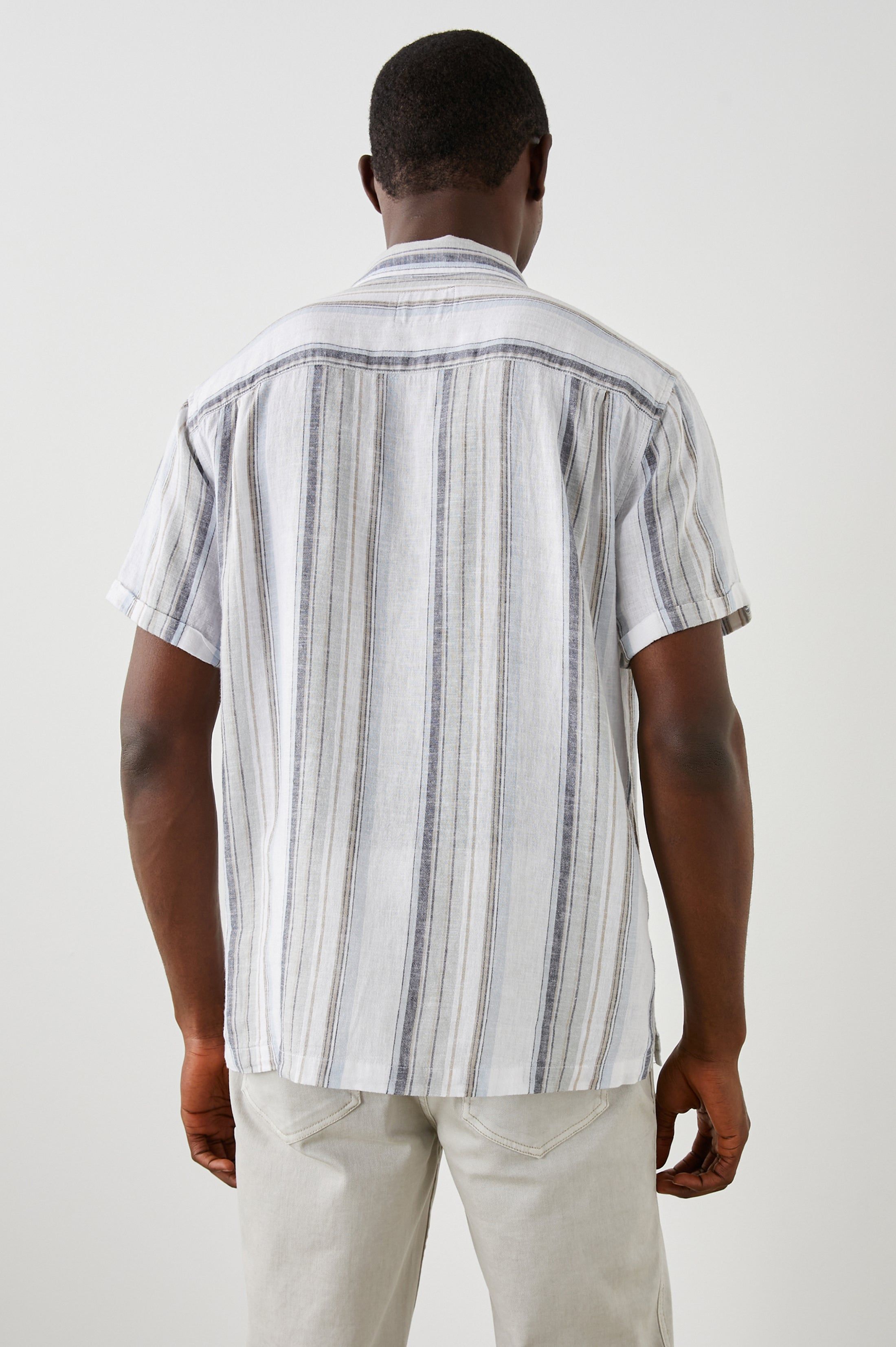 MORENO SHIRT - BRUMA STRIPE sold by Rails product image thumbnail 8