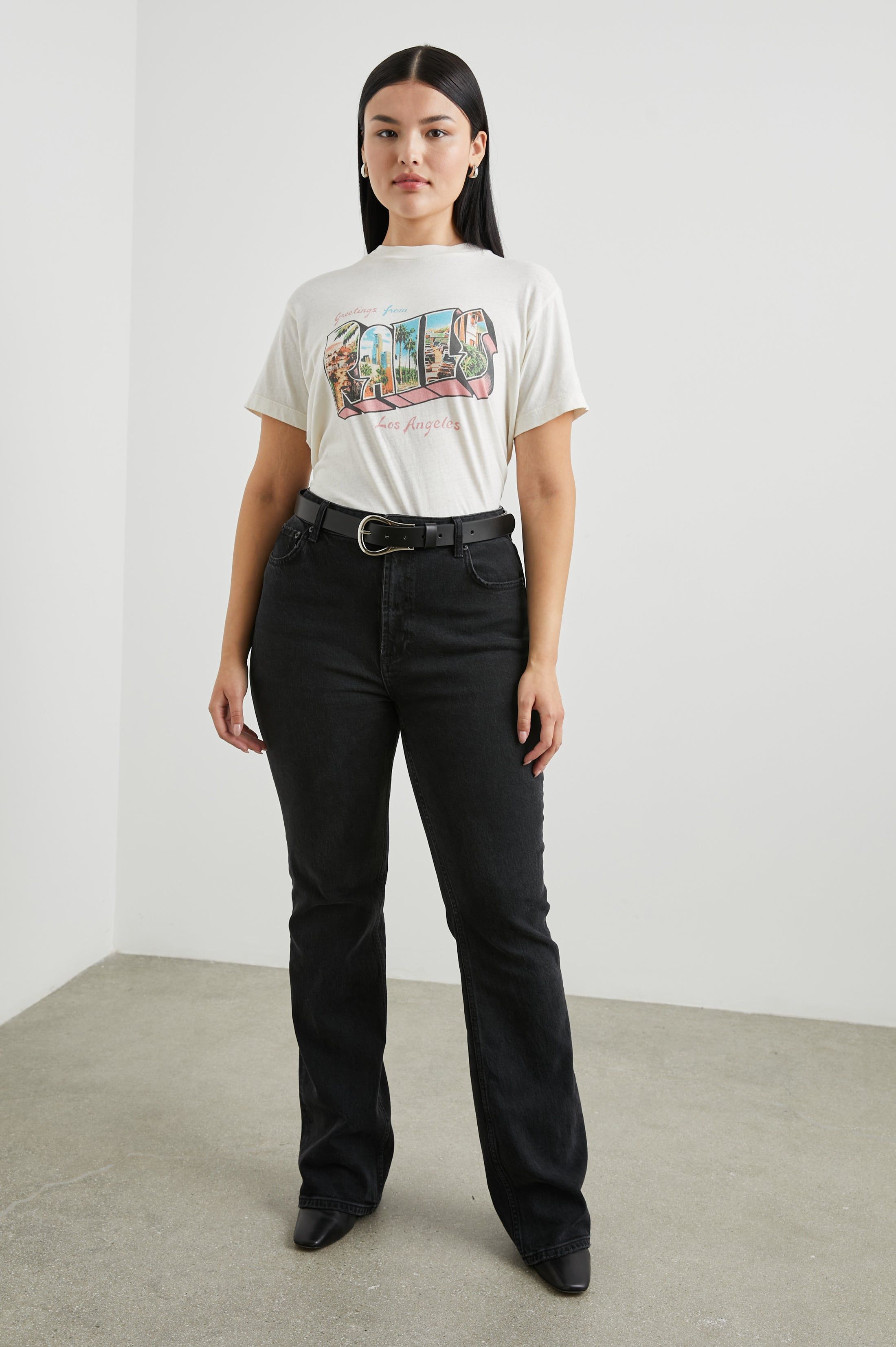 BOYFRIEND T-SHIRT - RAILS LA POSTCARD sold by Rails product image thumbnail 6
