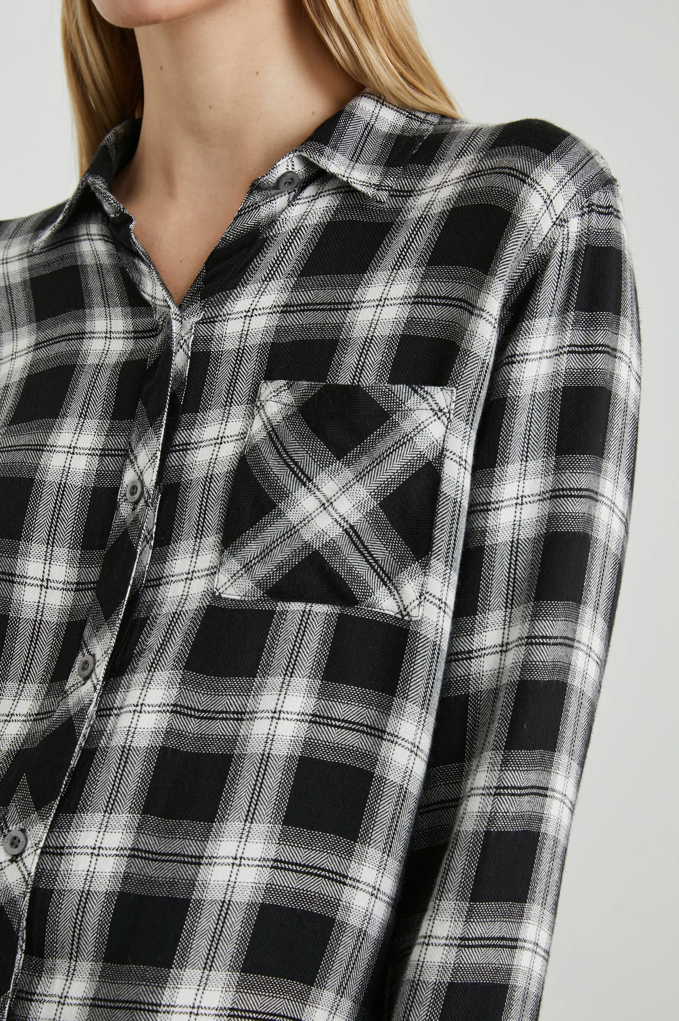 HUNTER SHIRT - MIDNIGHT SNOW sold by Rails product image thumbnail 2