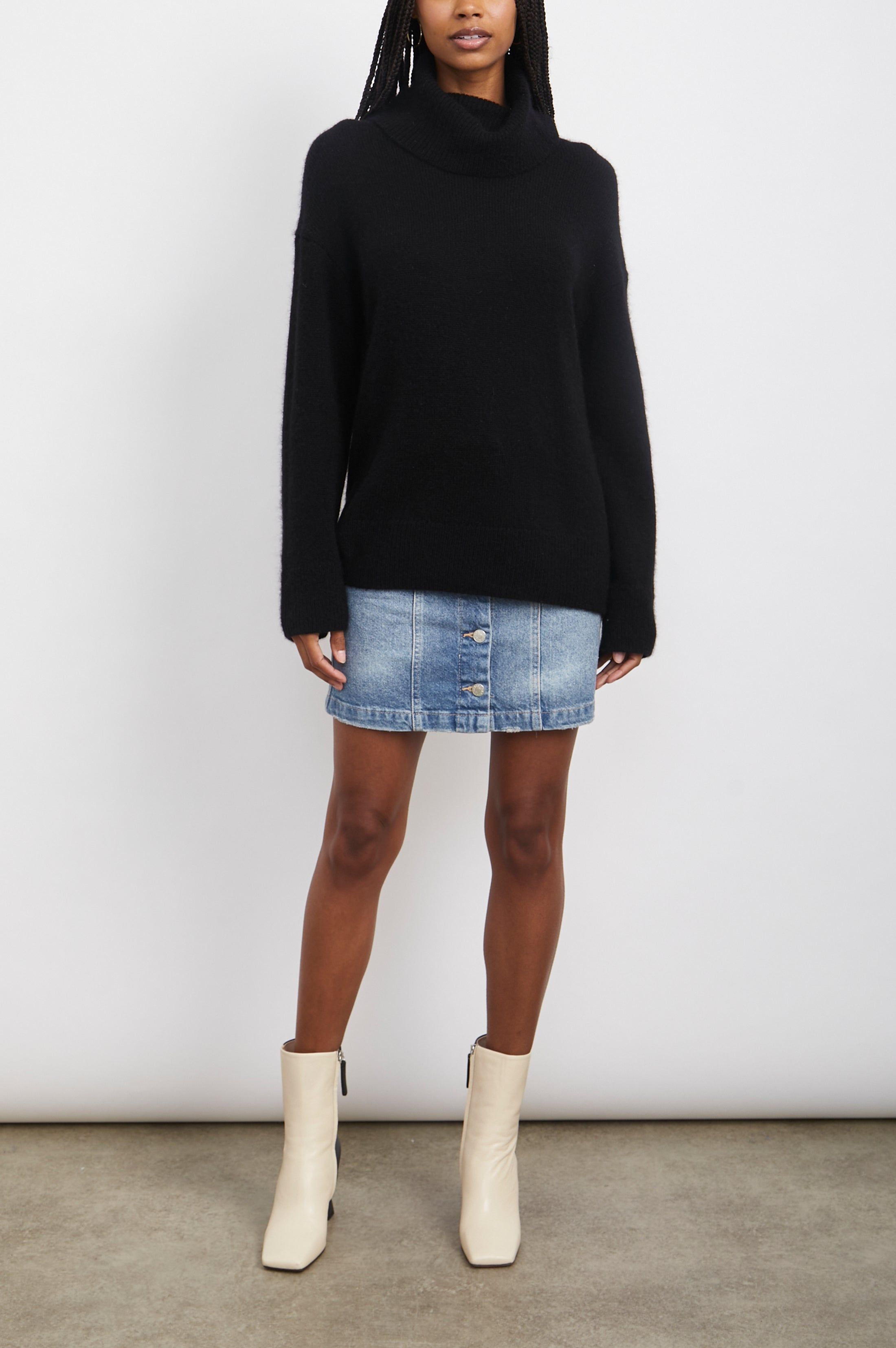 IMOGEN SWEATER - BLACK sold by Rails product image thumbnail 3