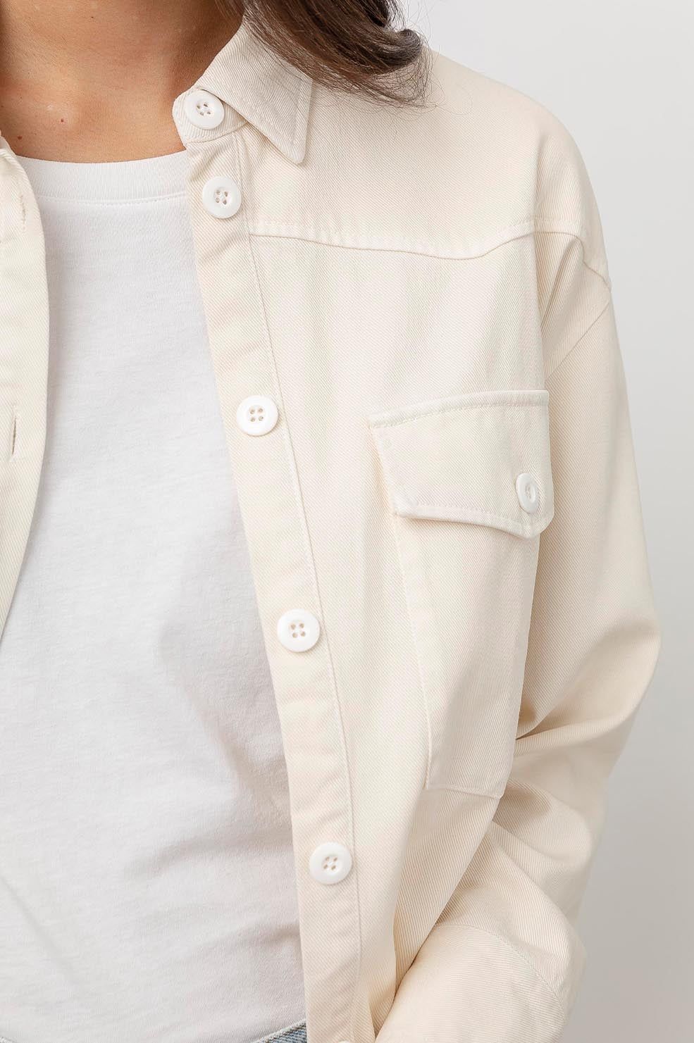 AUGUST SHIRT JACKET - ECRU sold by Rails product image thumbnail 2