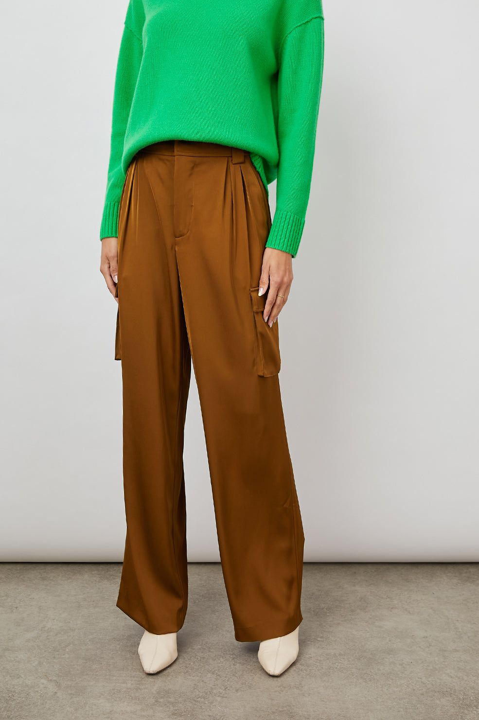 HARLOW PANT - HENNA sold by Rails