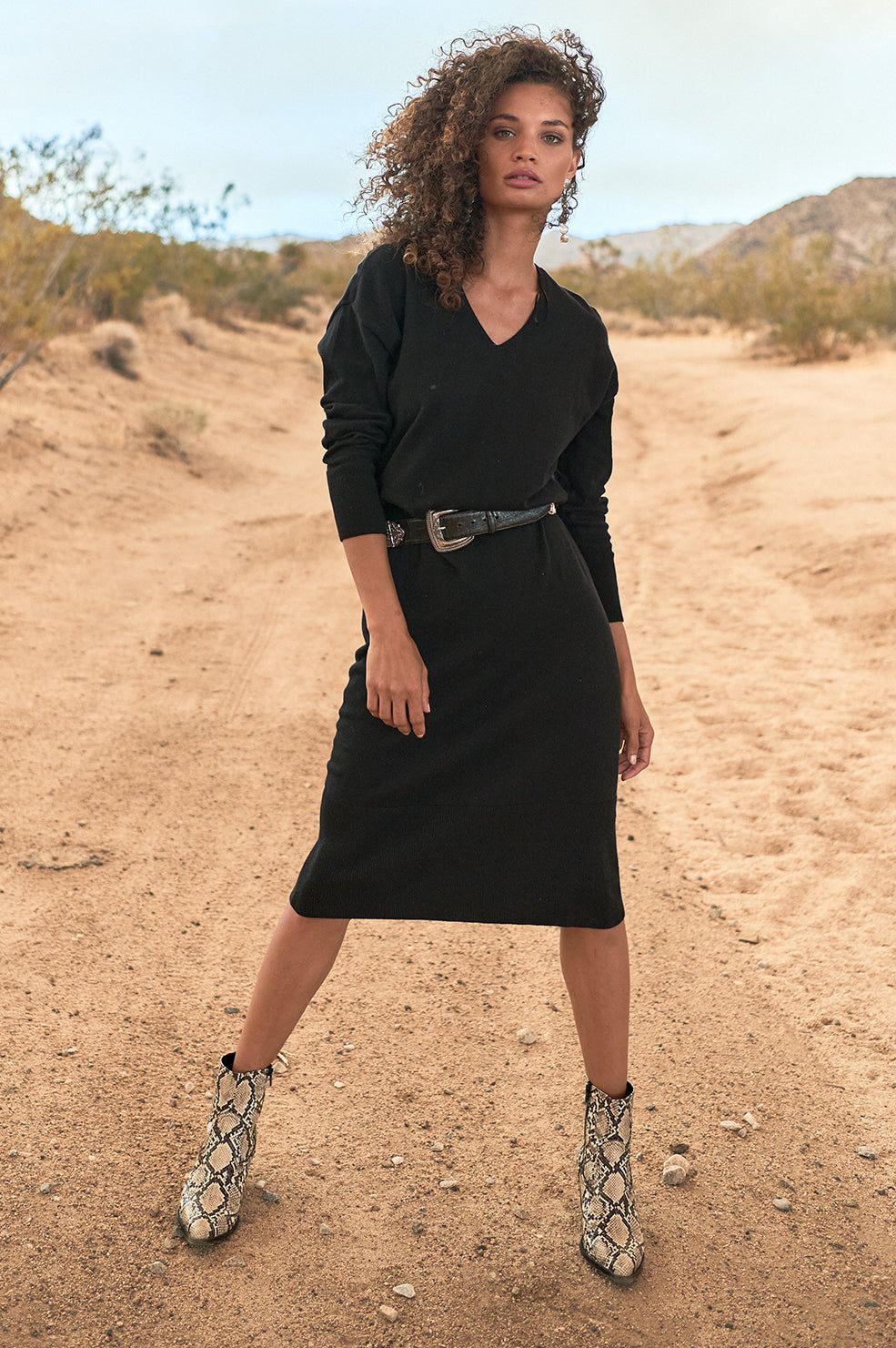 MARGOT DRESS - BLACK sold by Rails product image thumbnail 2