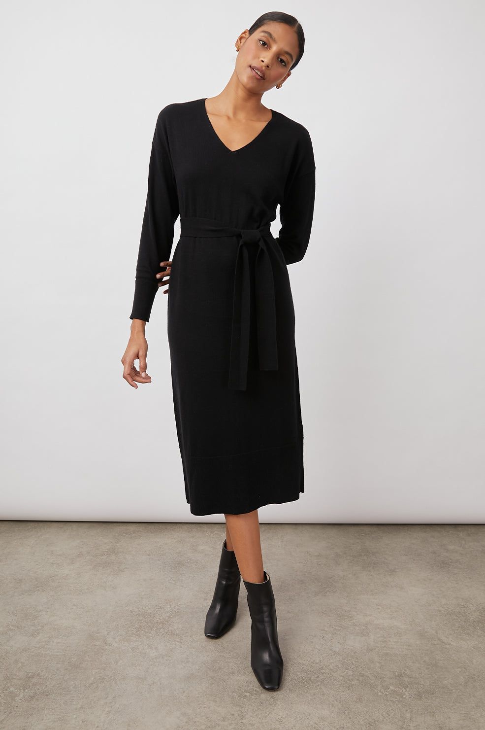 MARGOT DRESS - BLACK sold by Rails